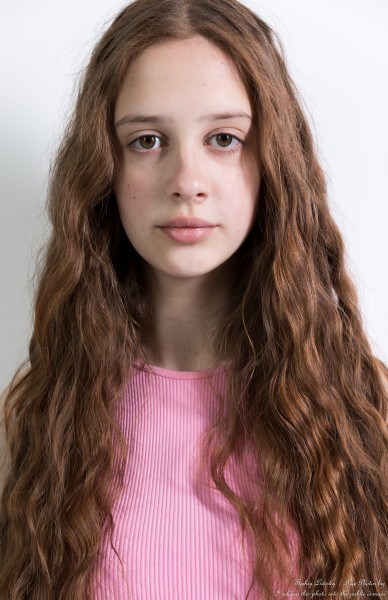 Tania – a 16-year-old tall thin girl with big brown eyes and natural lips photographed by Serhiy Lvivsky in April 2026, picture 8
