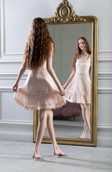 Tania – a 16-year-old tall thin girl with big brown eyes and natural lips photographed by Serhiy Lvivsky in April 2026, picture 24