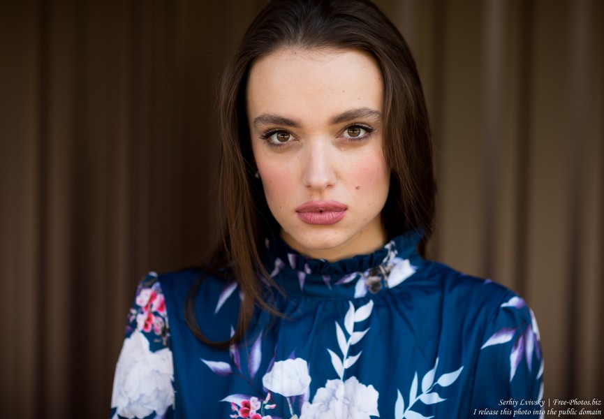 Tonya - a 23-year-old brunette girl photographed in August 2019 by Serhiy Lvivsky, picture 14