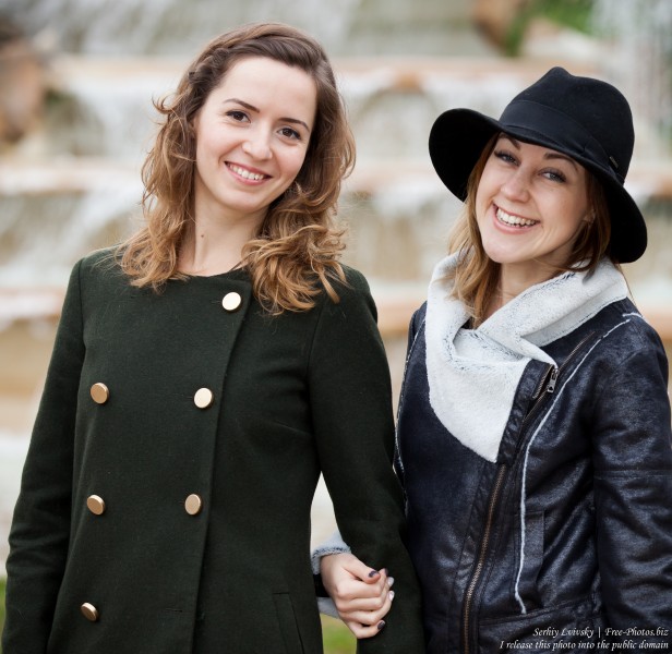 two cute girls photographed in January 2016, picture 2