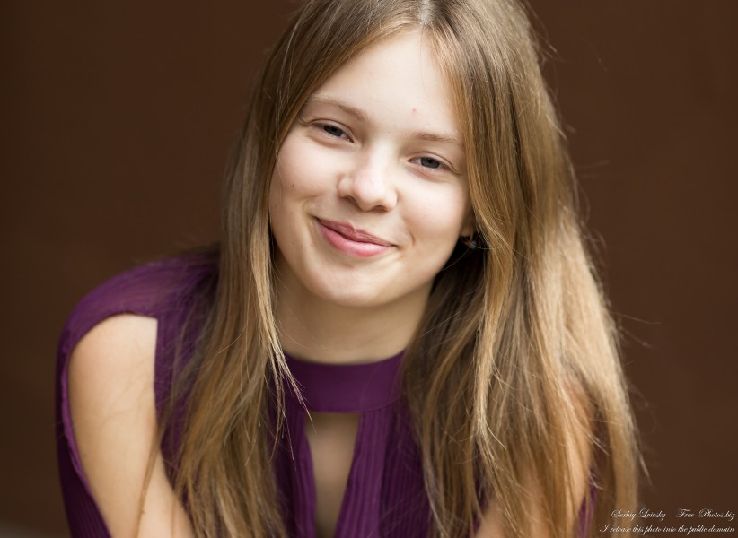 Ustyna - a 17-year-old natural fair-haired girl photographed in September 2021 by Serhiy Lvivsky, picture 13