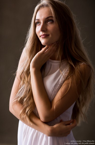 Yaryna - a 21-year-old natural blonde Catholic girl photographed in August 2019 by Serhiy Lvivsky, picture 13