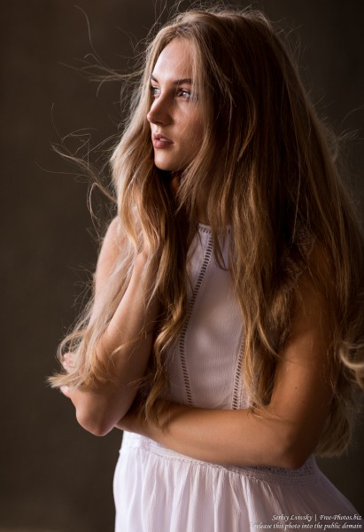 Yaryna - a 21-year-old natural blonde Catholic girl photographed in August 2019 by Serhiy Lvivsky, picture 16