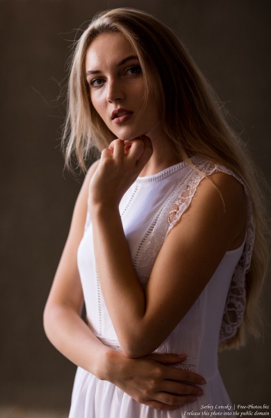 Yaryna - a 21-year-old natural blonde Catholic girl photographed in August 2019 by Serhiy Lvivsky, picture 18