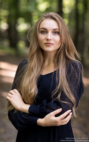 Yaryna - a 21-year-old natural blonde Catholic girl photographed in August 2019 by Serhiy Lvivsky, picture 33