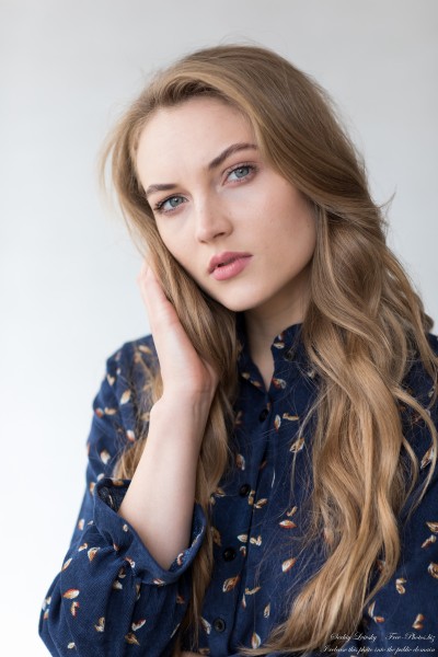 Yaryna - a 22-year-old natural blonde Catholic girl photographed by Serhiy Lvivsky in July 2020, picture 3