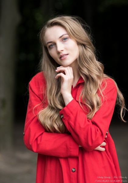Yaryna - a 22-year-old natural blonde Catholic girl photographed by Serhiy Lvivsky in July 2020, picture 14