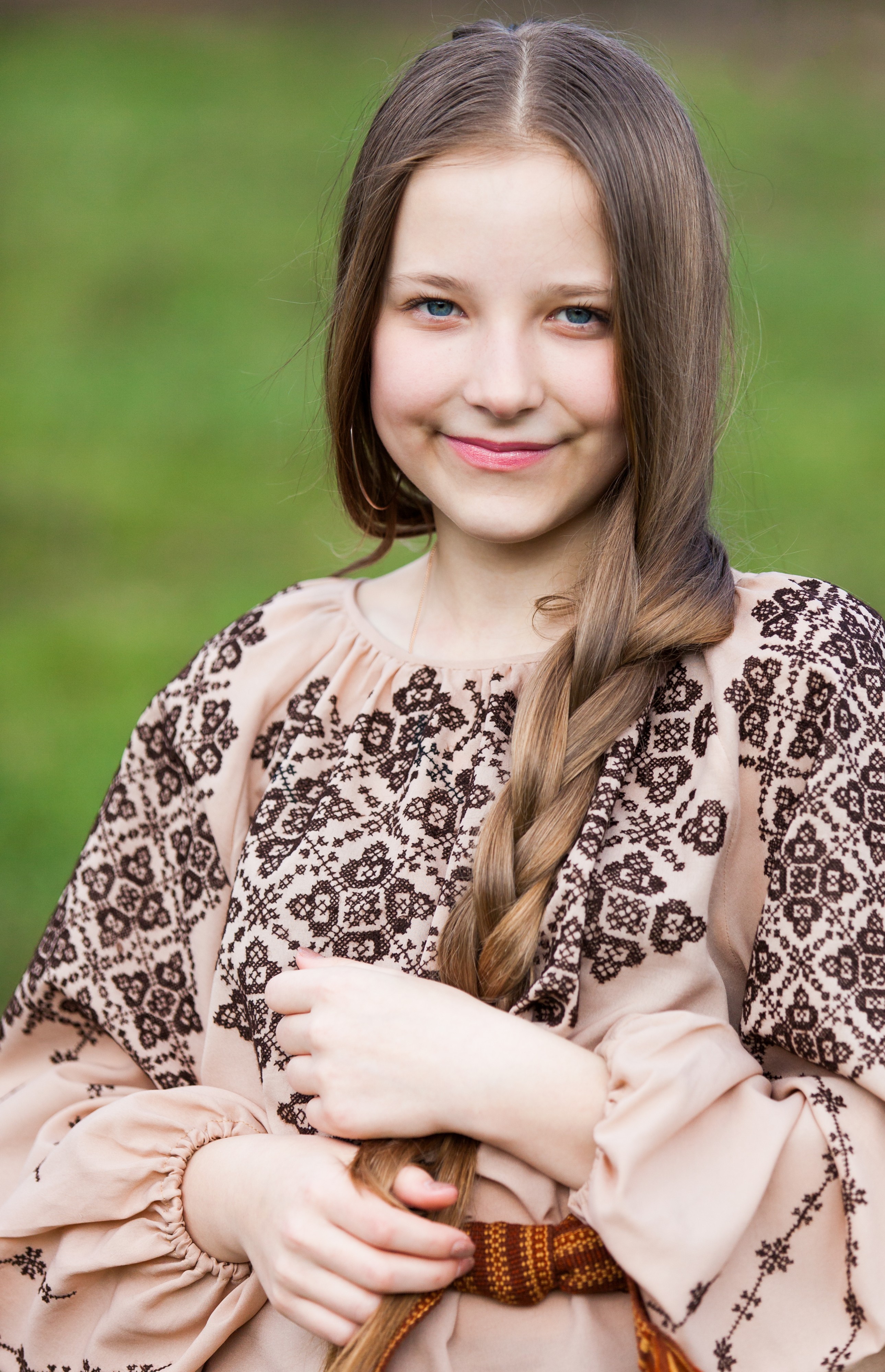 a 12-year-old girl photographed in April 2015, picture 7