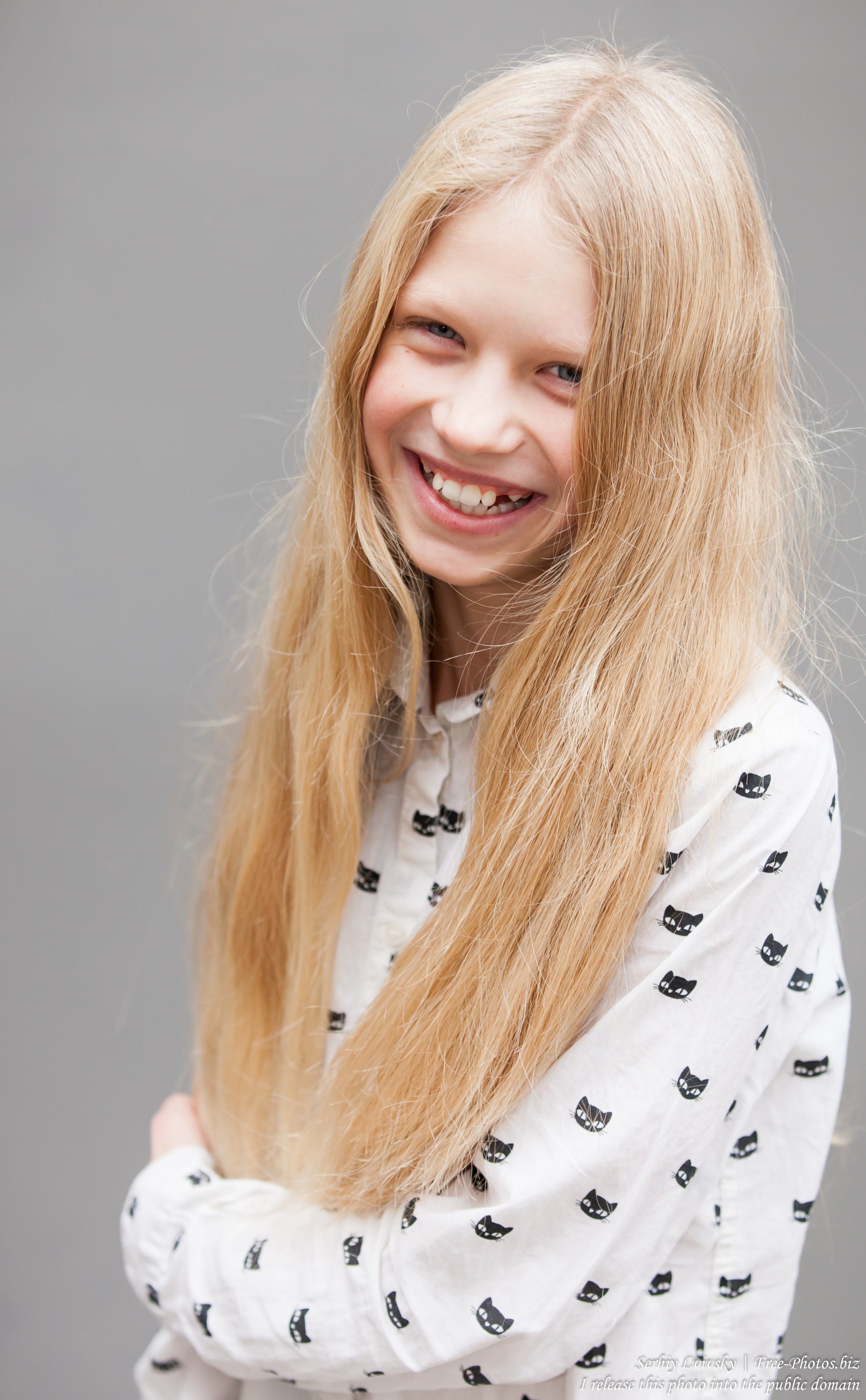 a 12-year-old natural blond Catholic girl photographed by Serhiy Lvivsky in November 2015, picture 3