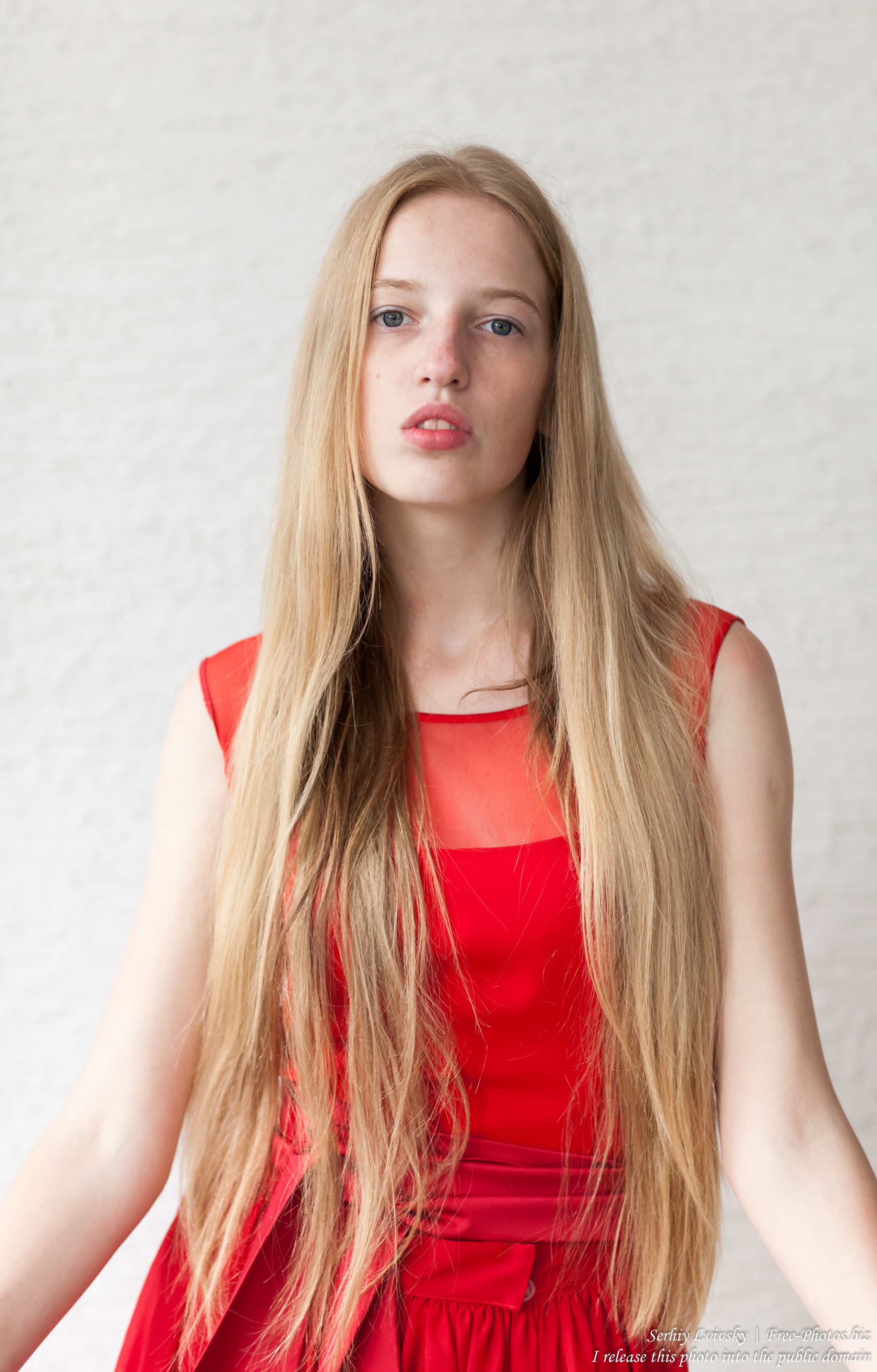 a 17-year-old Catholic natural blond girl photographed in September 2016 by Serhiy Lvivsky, picture 12