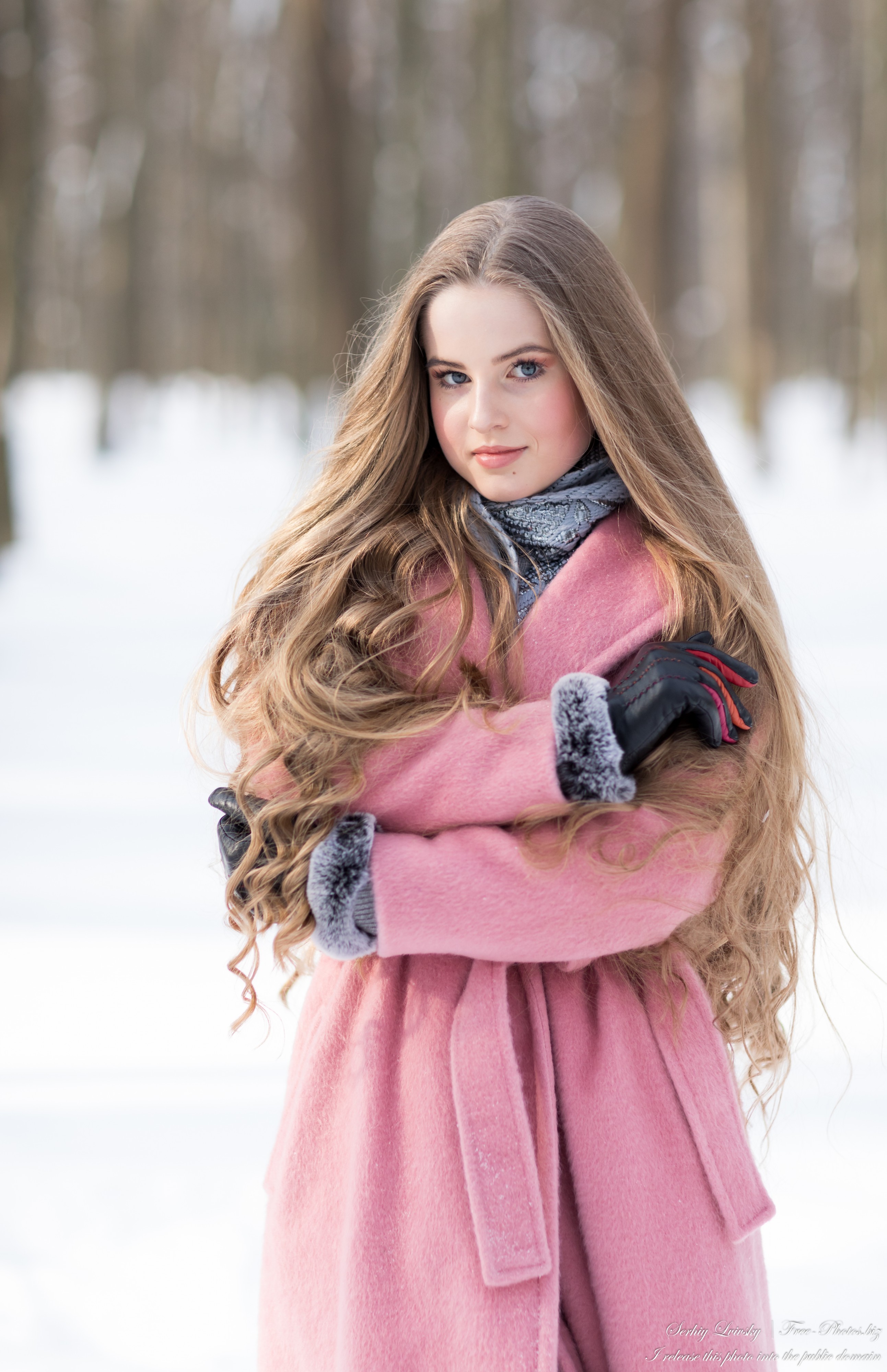 Diana - an 18-year-old natural blonde girl photographed in February 2021 by Serhiy Lvivsky, picture 24