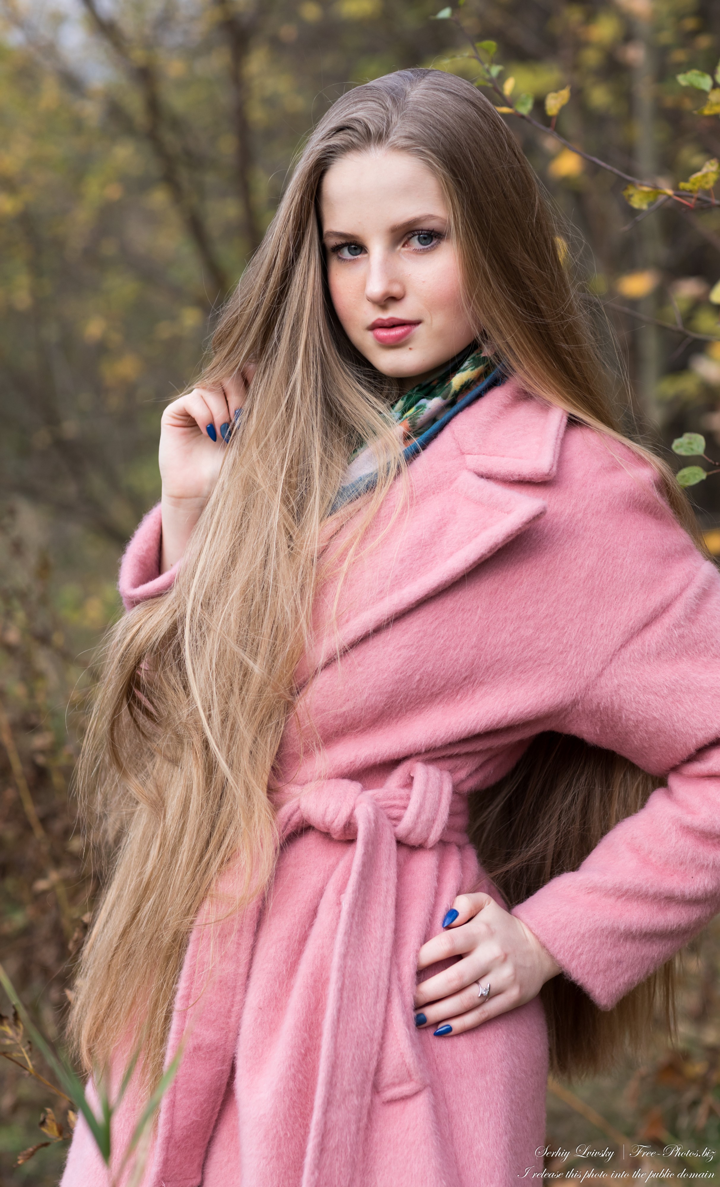 Diana  - an 18-year-old natural blonde girl photographed in October 2020 by Serhiy Lvivsky, picture 43