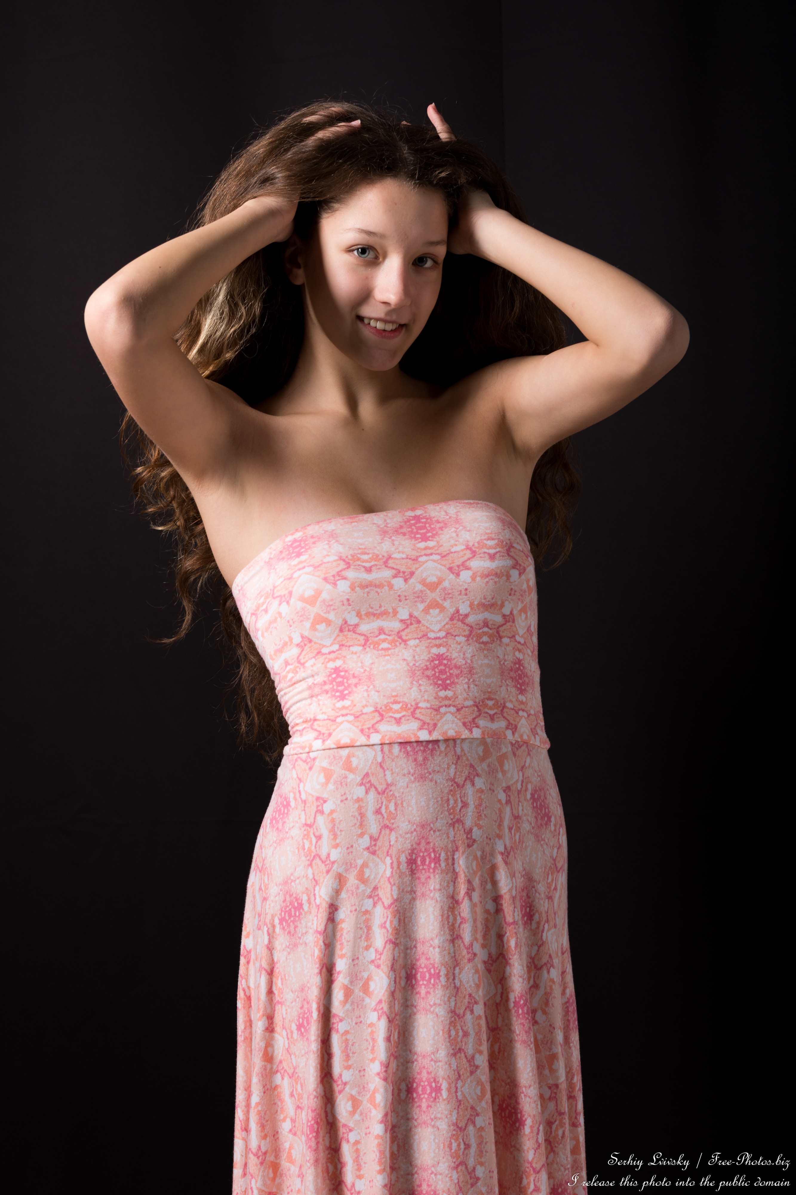 Emilia - a 13-year-old Catholic girl, the first photo session by Serhiy Lvivsky, taken in December 2025, picture 58
