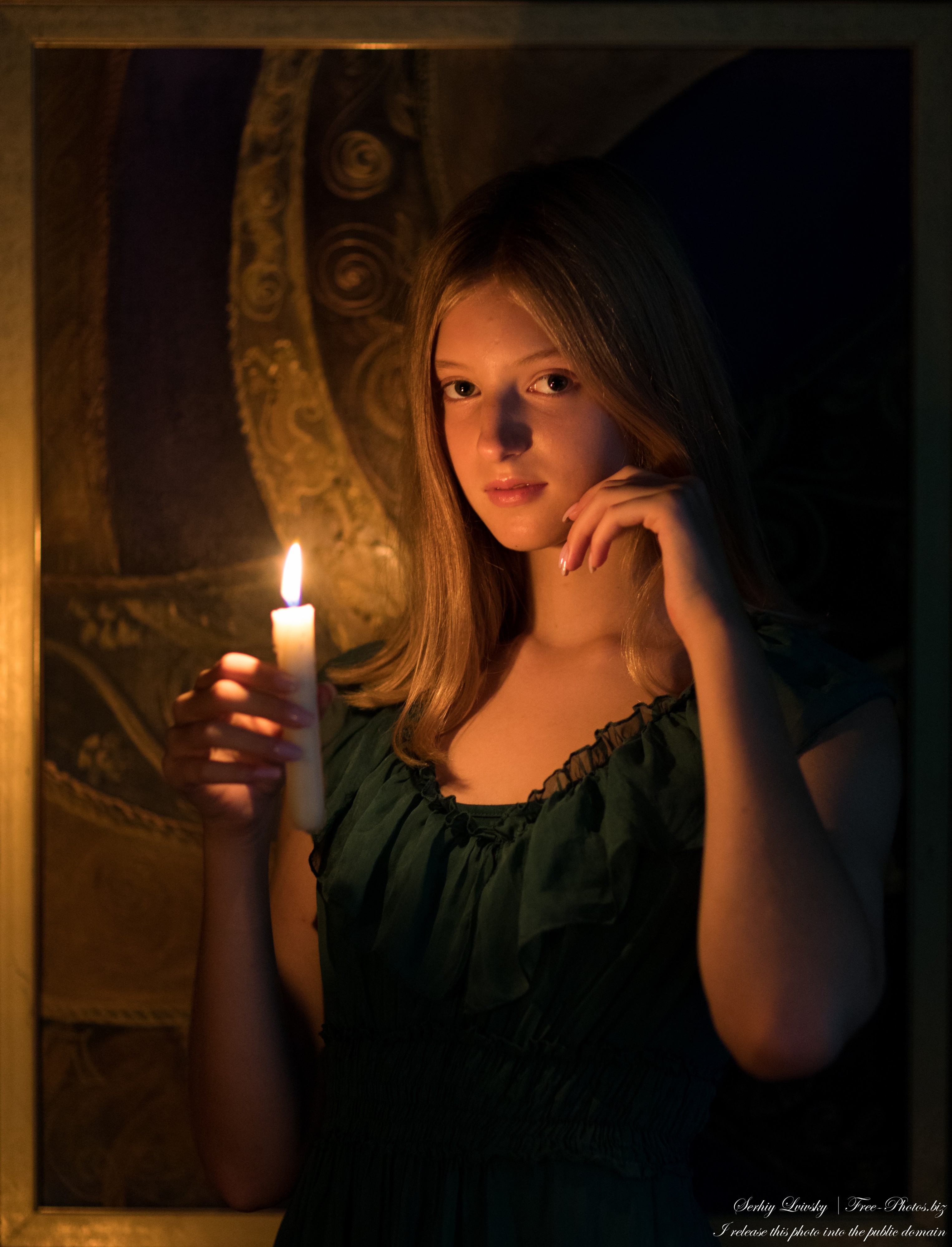 Martha - a 13-year-old natural blonde creation of God photographed in August 2023 by Serhiy Lvivsky, picture 10