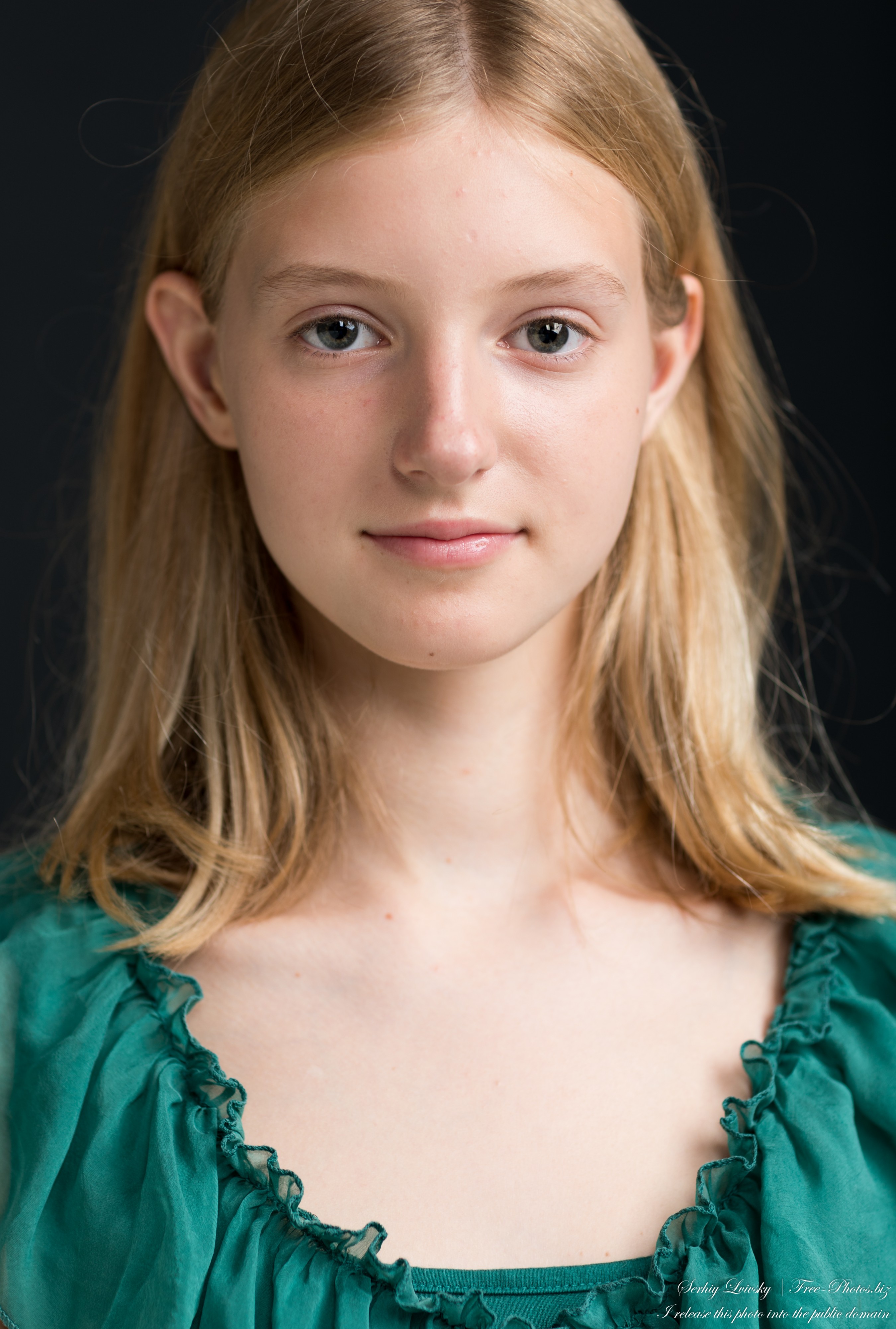 Martha - a 13-year-old natural blonde creation of God photographed in August 2023 by Serhiy Lvivsky, picture 19