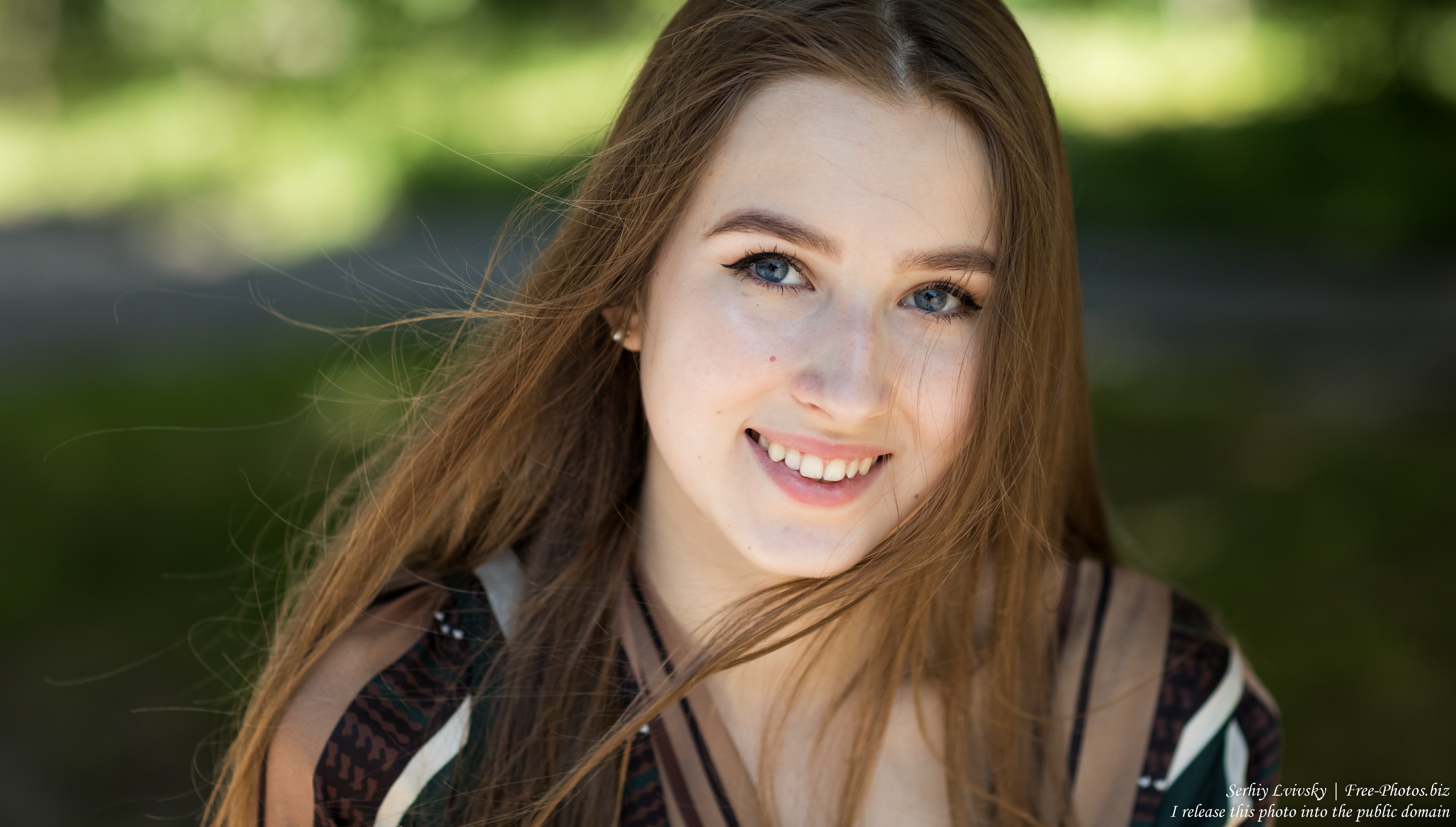 Vika - a 17-year-old girl with blue eyes and natural fair hair photographed in June 2019 by Serhiy Lvivsky, picture 29