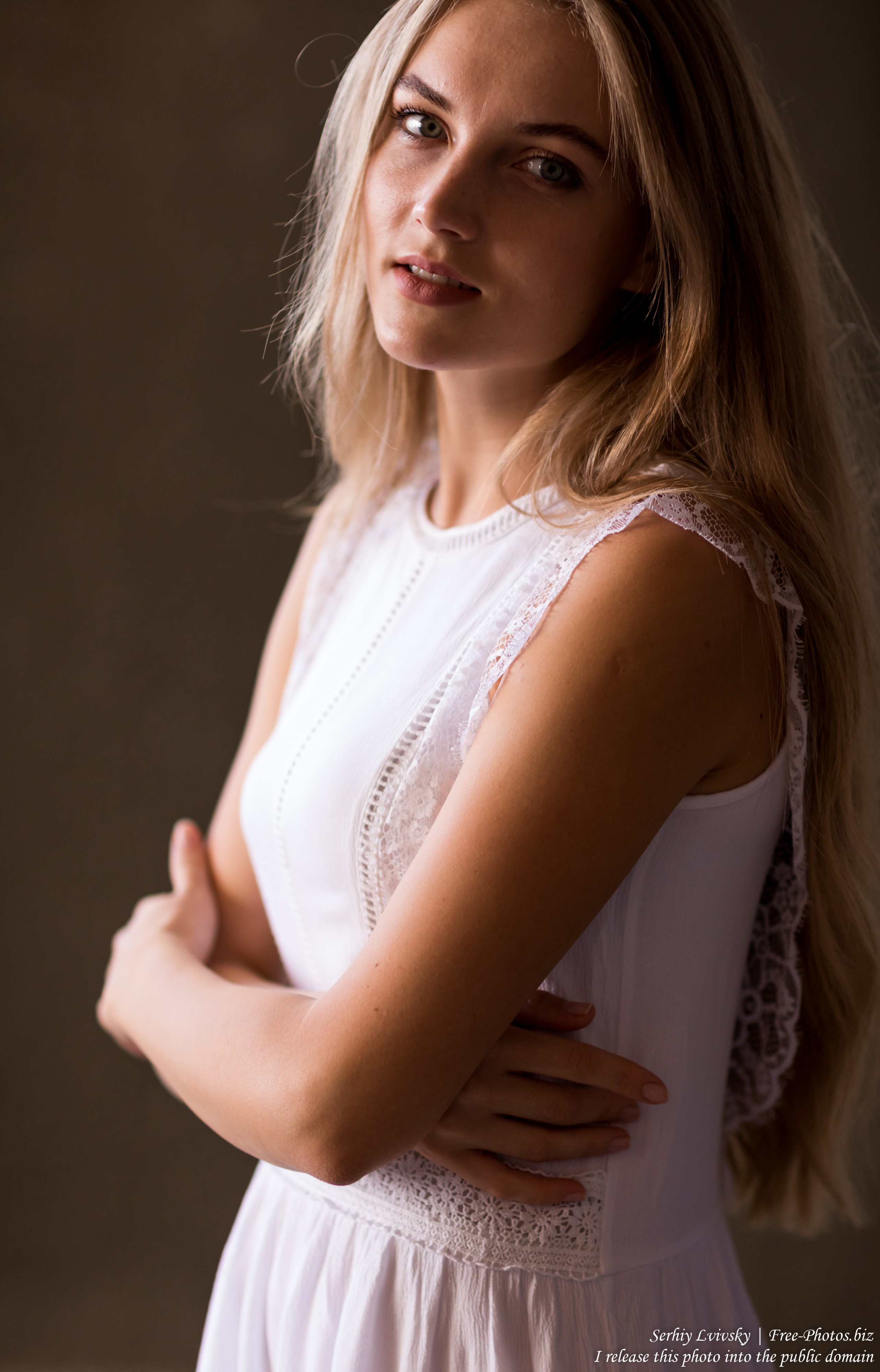 Yaryna - a 21-year-old natural blonde Catholic girl photographed in August 2019 by Serhiy Lvivsky, picture 19