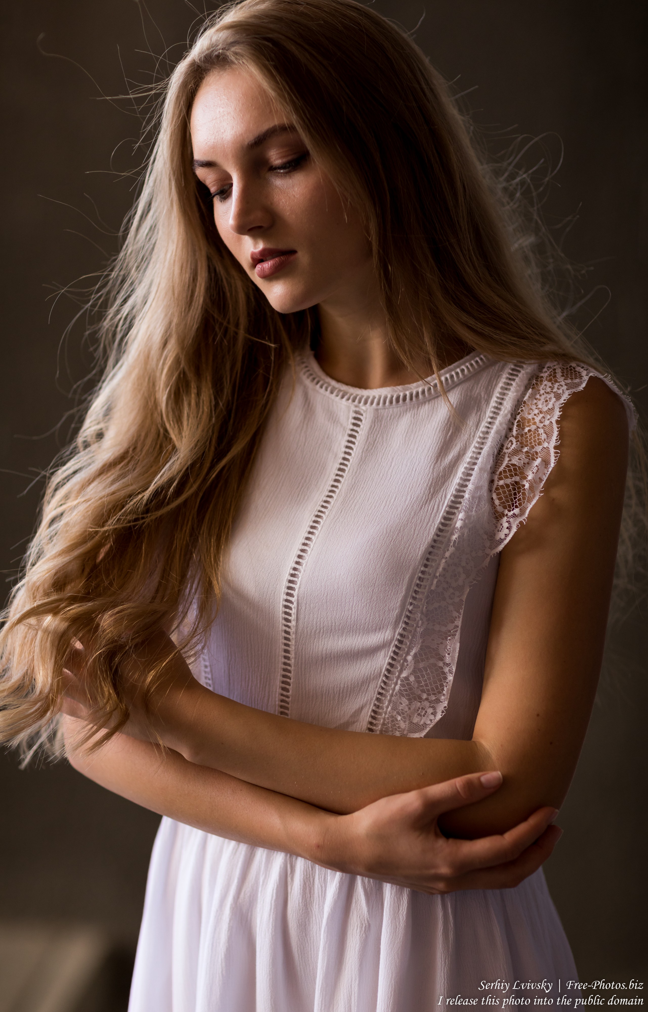 Yaryna - a 21-year-old natural blonde Catholic girl photographed in August 2019 by Serhiy Lvivsky, picture 20