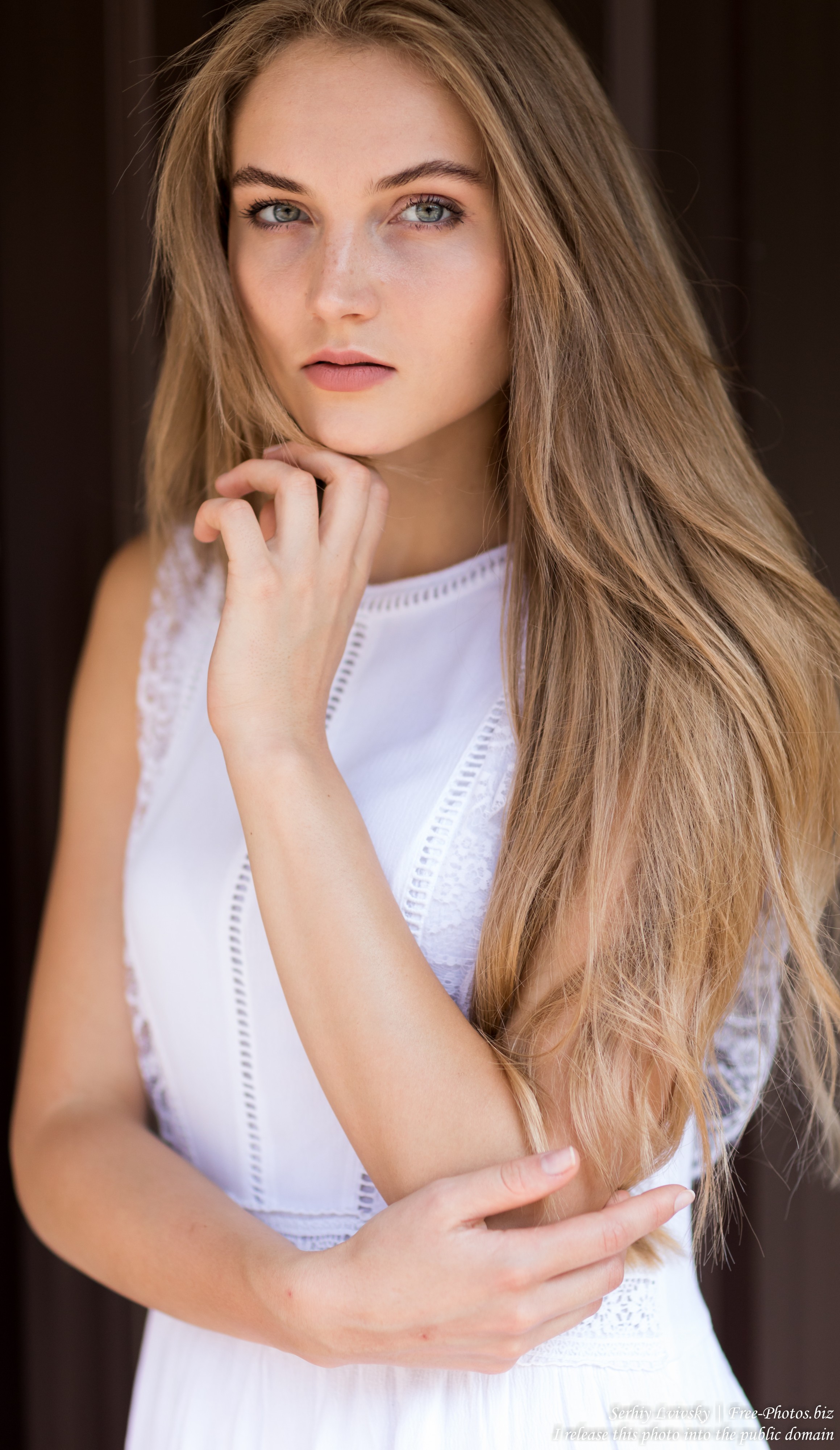 Yaryna - a 21-year-old natural blonde Catholic girl photographed in August 2019 by Serhiy Lvivsky, picture 25