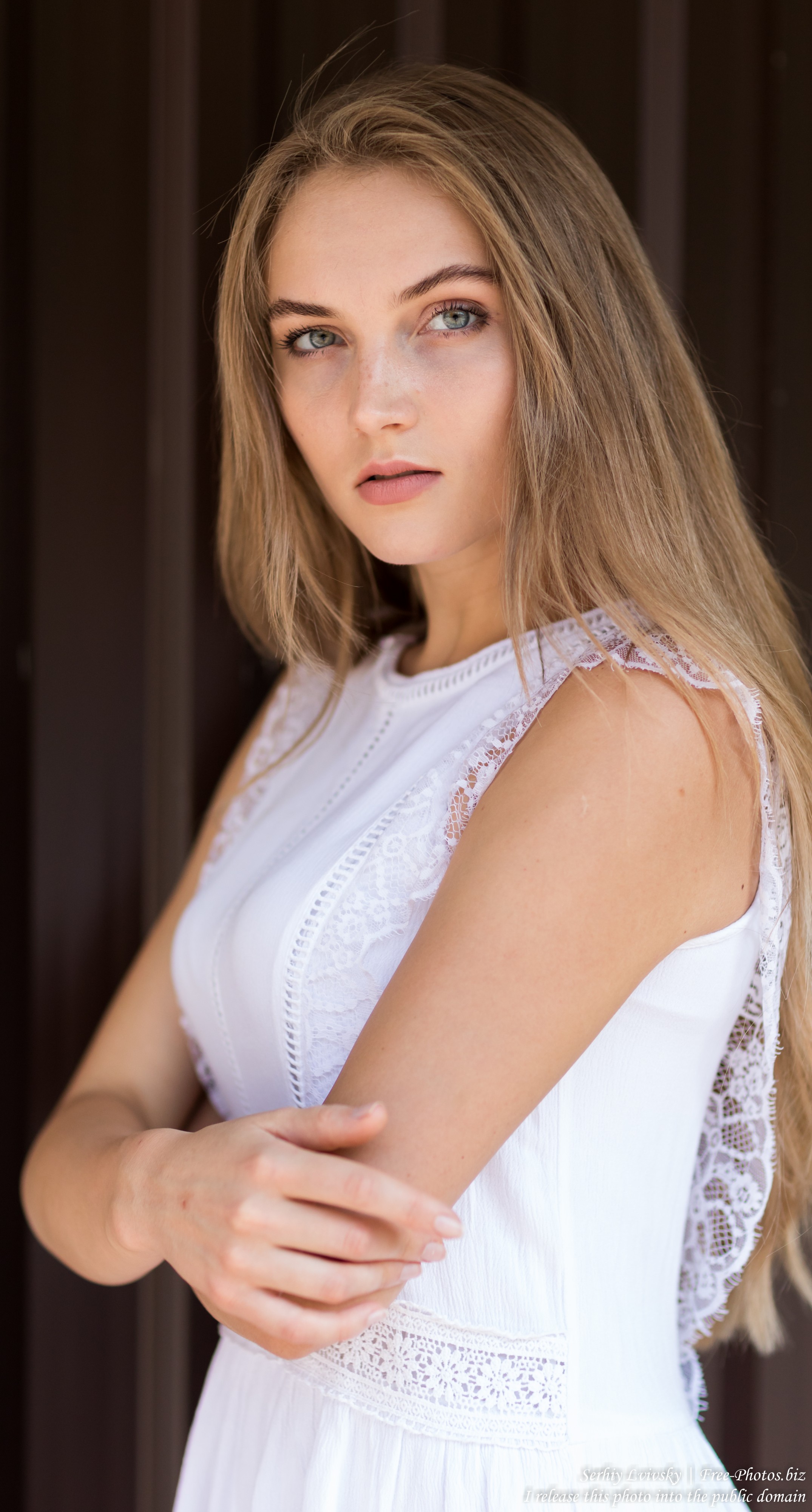 Yaryna - a 21-year-old natural blonde Catholic girl photographed in August 2019 by Serhiy Lvivsky, picture 26