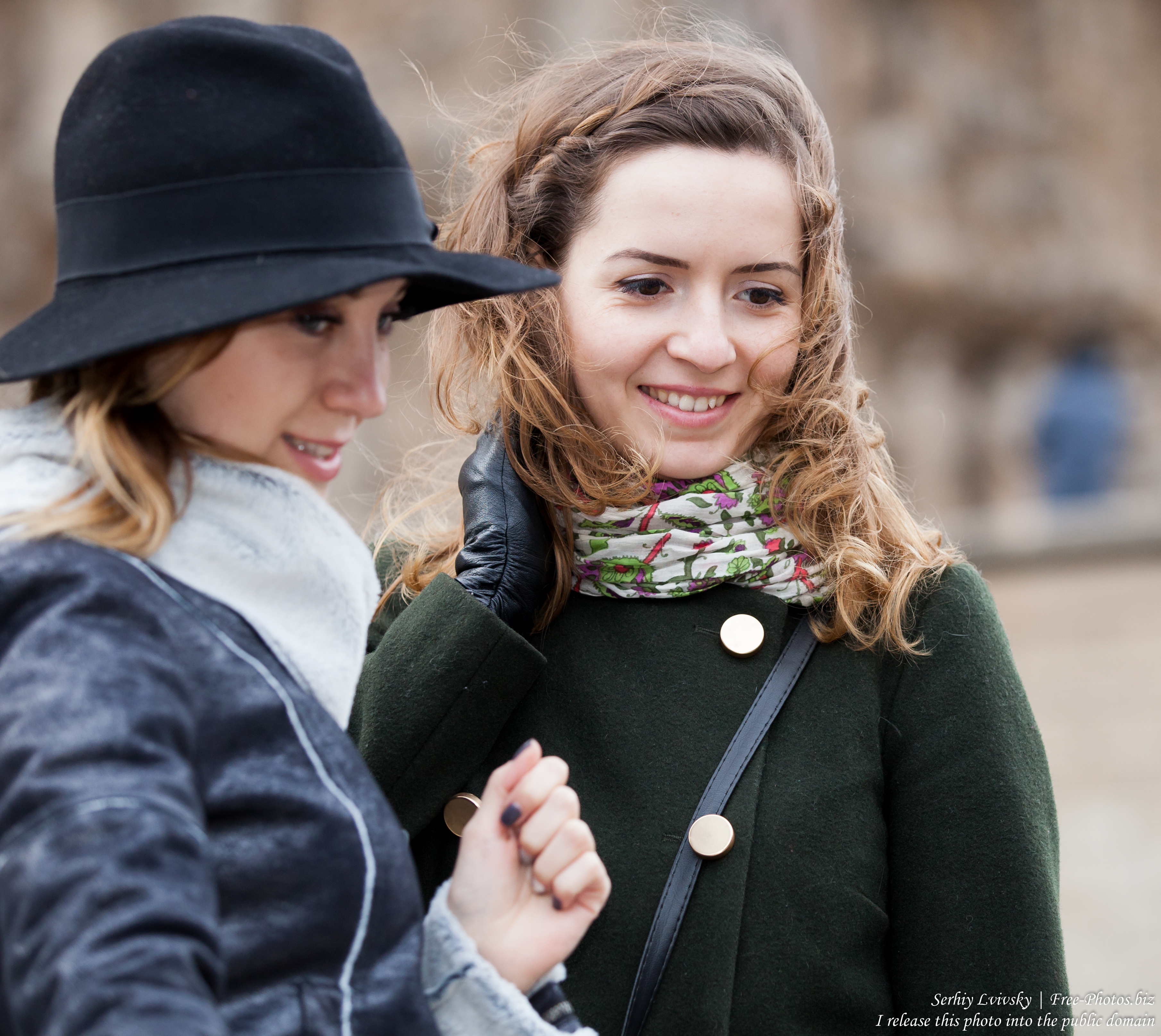 two cute girls photographed in January 2016, picture 3