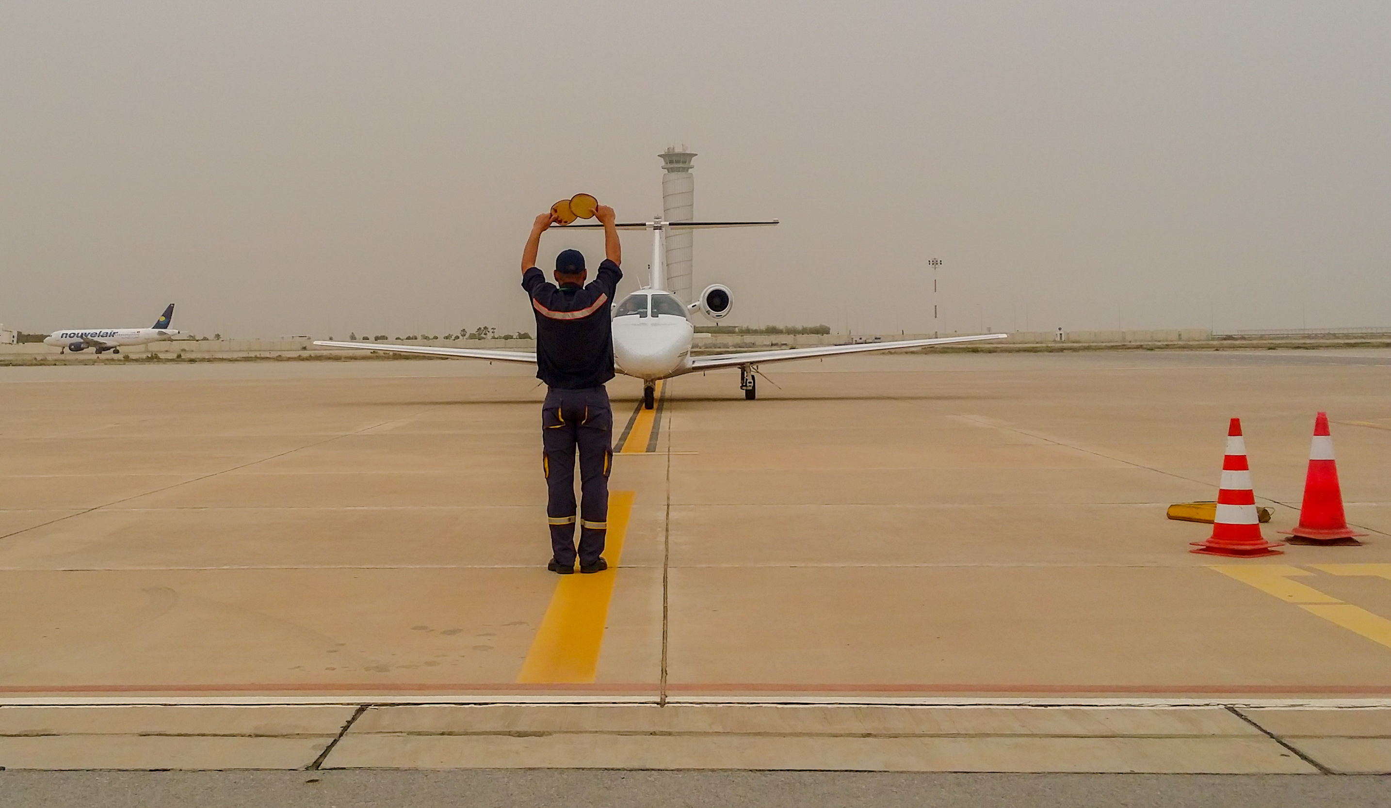 Aircraft marshaller TN 01
