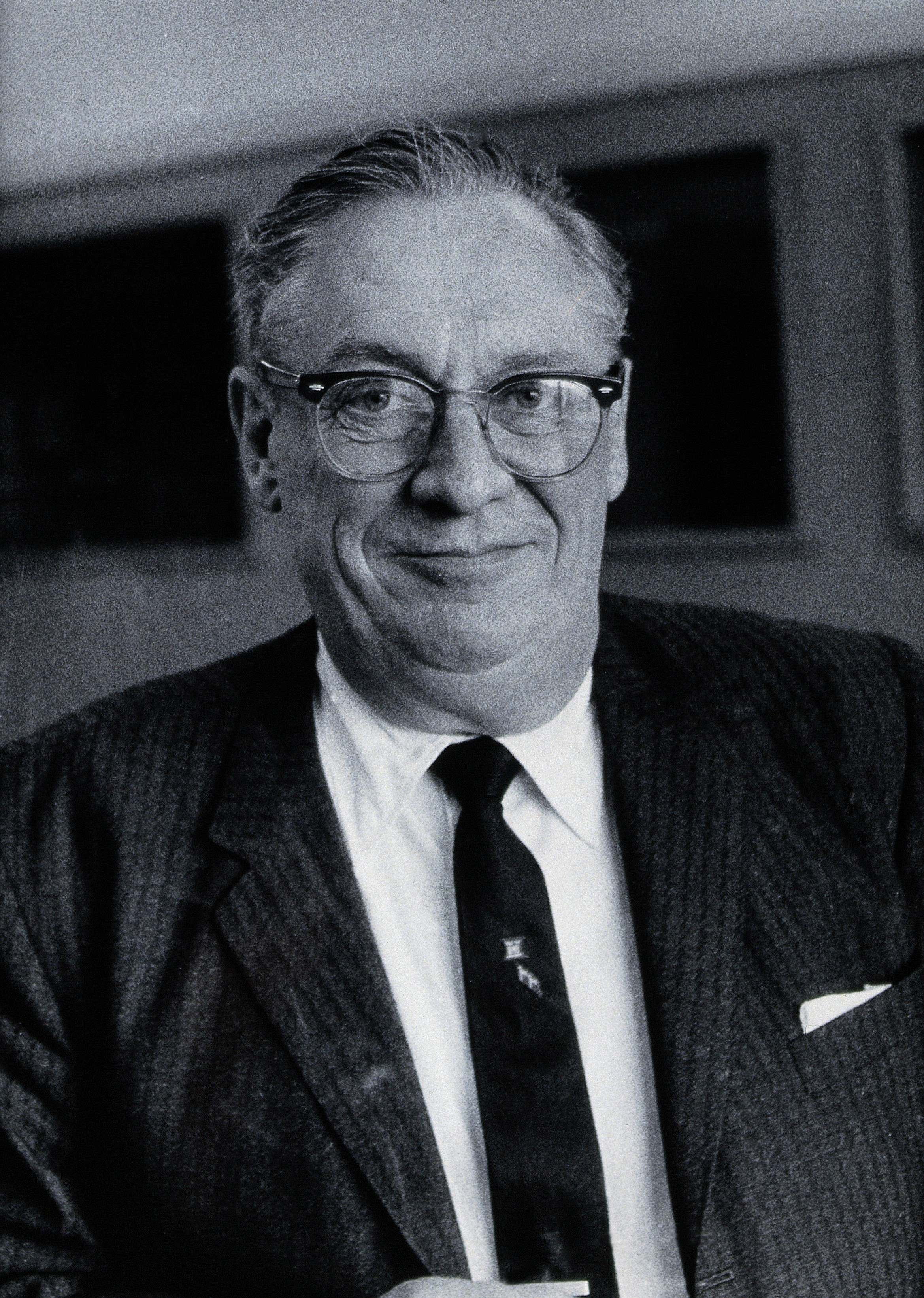 Alf Alving. Photograph by L.J. Bruce-Chwatt. Wellcome V0027919