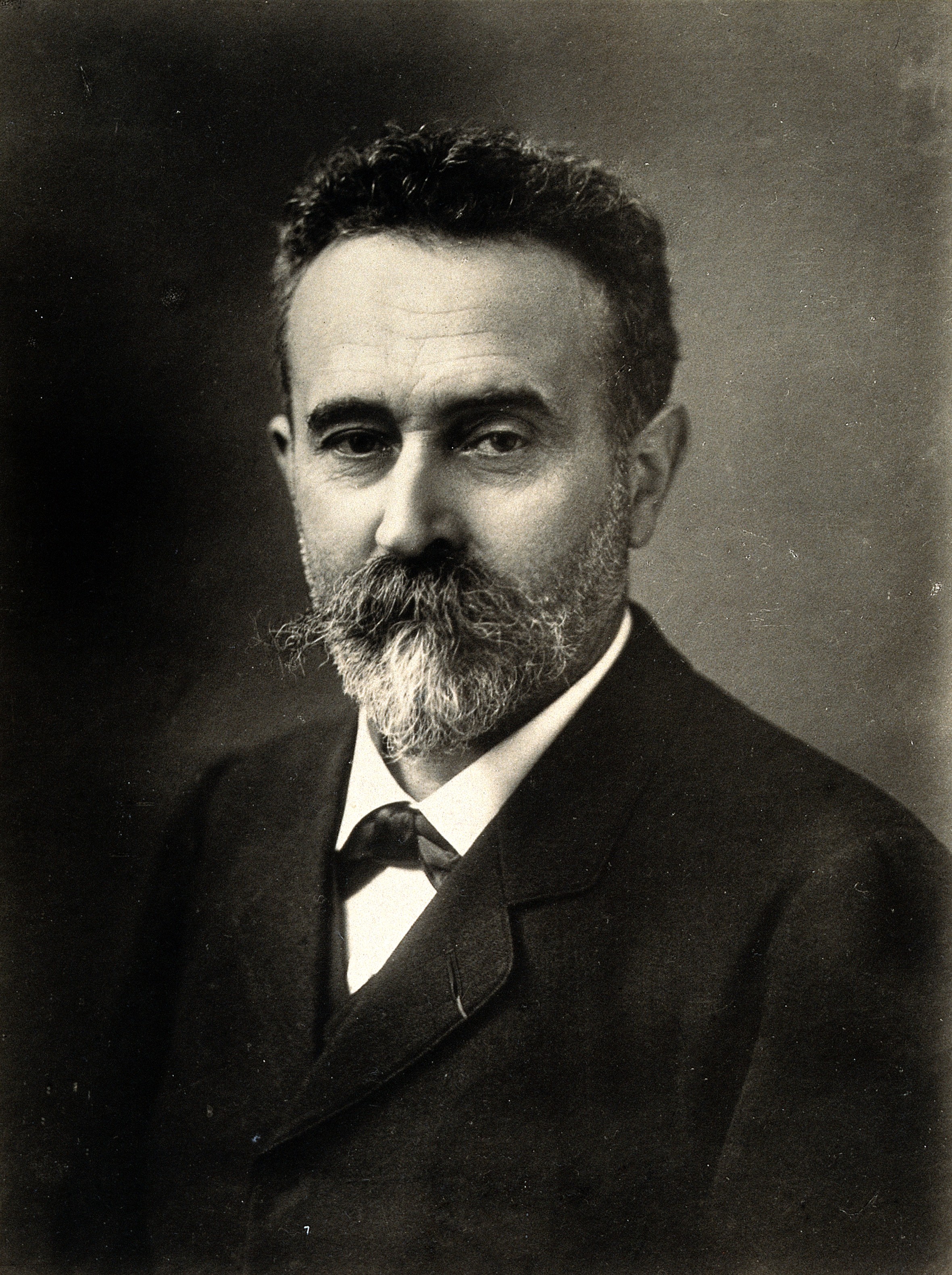 Alphonse Bertillon. Photograph. Wellcome V0028114