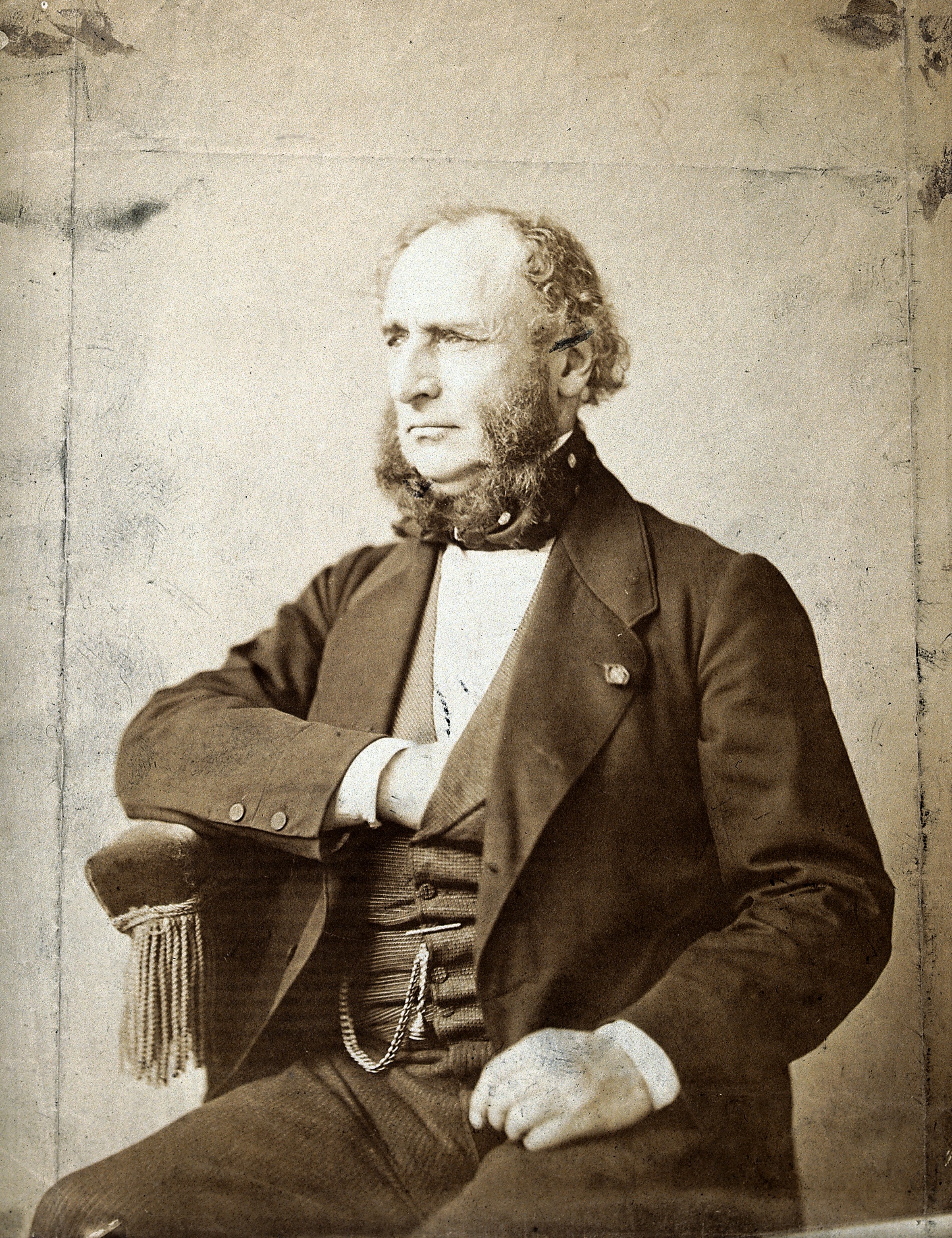 Antoine Joseph Jobert de Lamballe. Photograph. Wellcome V0026667