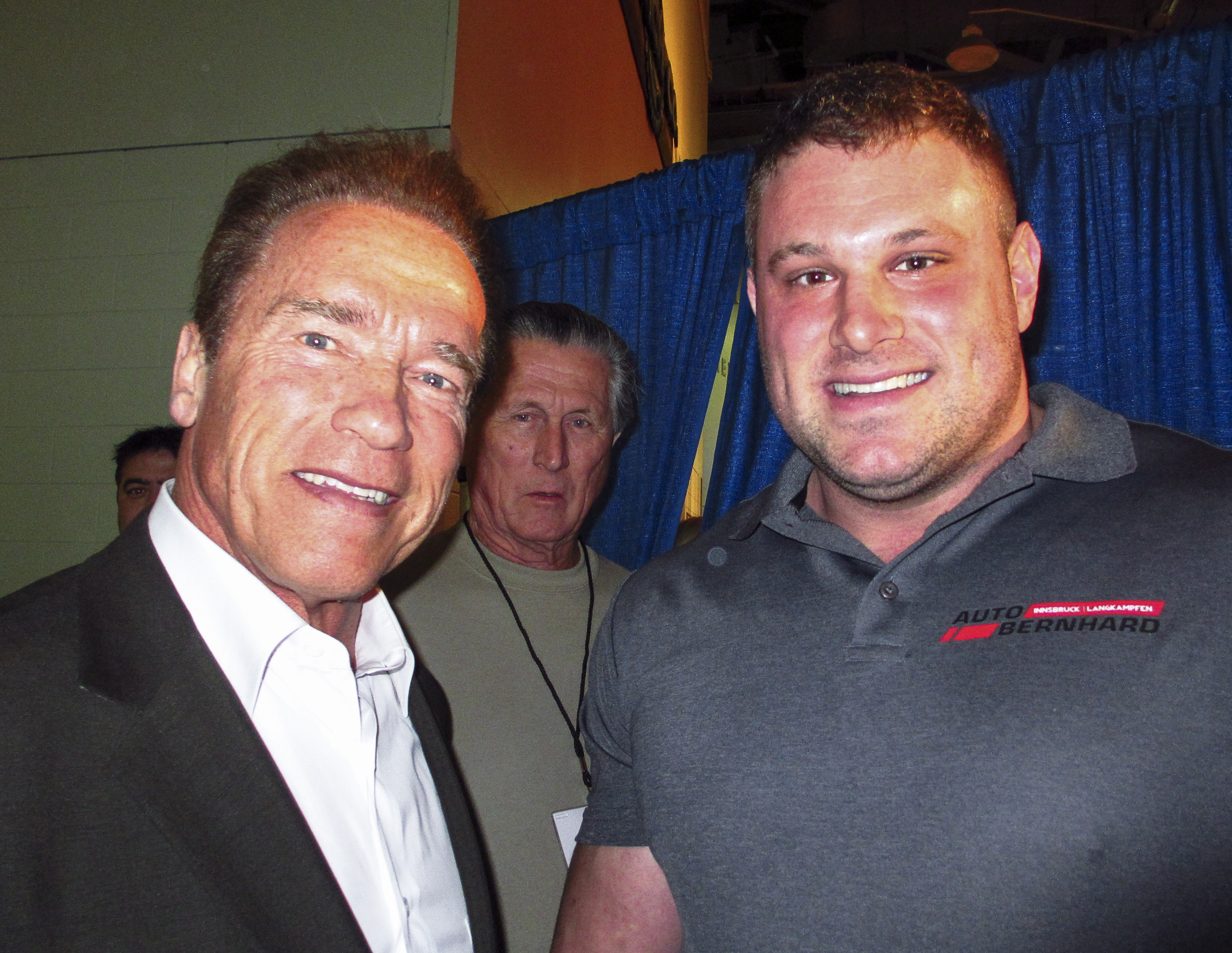 Arnold Schwarzenegger und Martin Wildauer