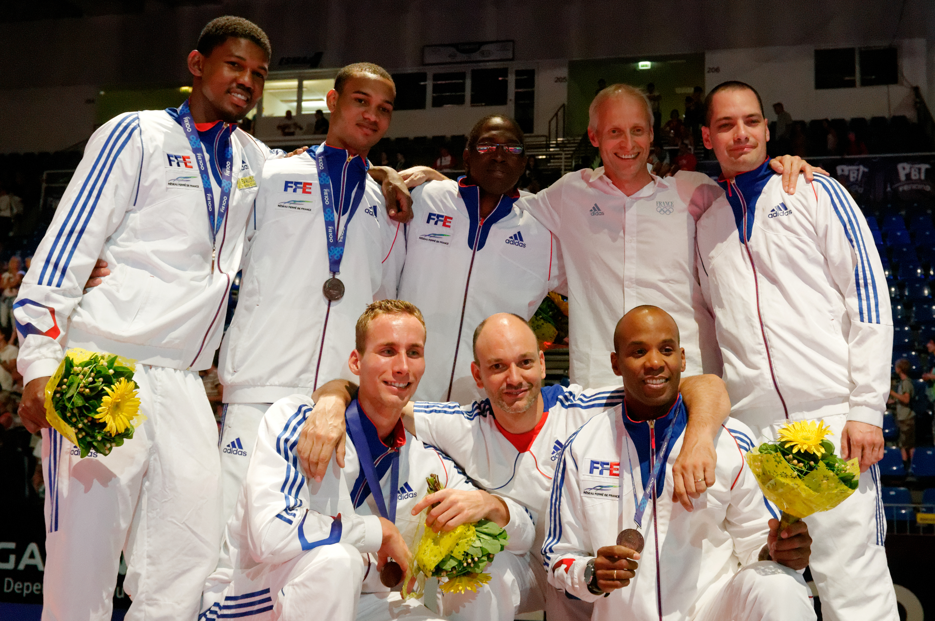 Award ceremony EFS-EQ 2013 Fencing WCH t221526