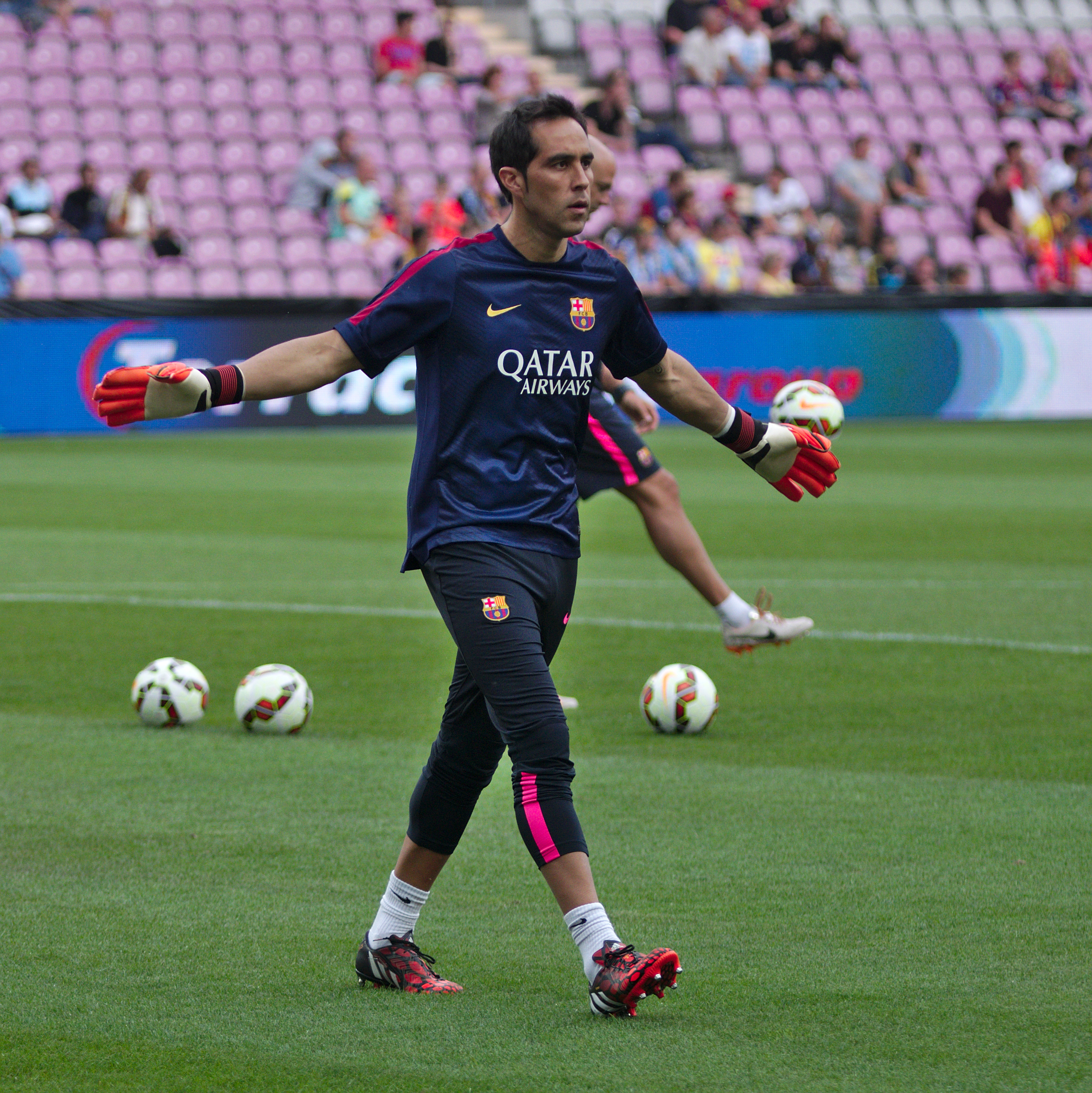 Barça - Napoli - 20140806 - Claudio Bravo 1