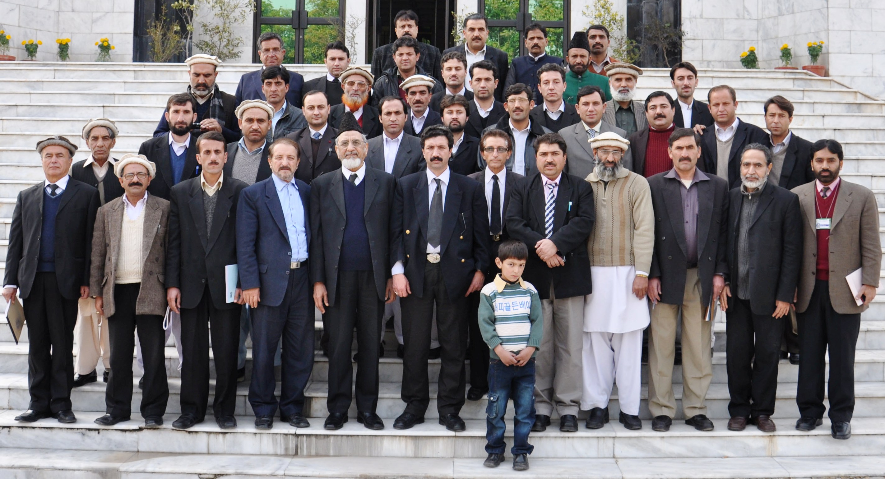 Chitrali advocates during the visit of Federal Shariat Court Islamabad2222