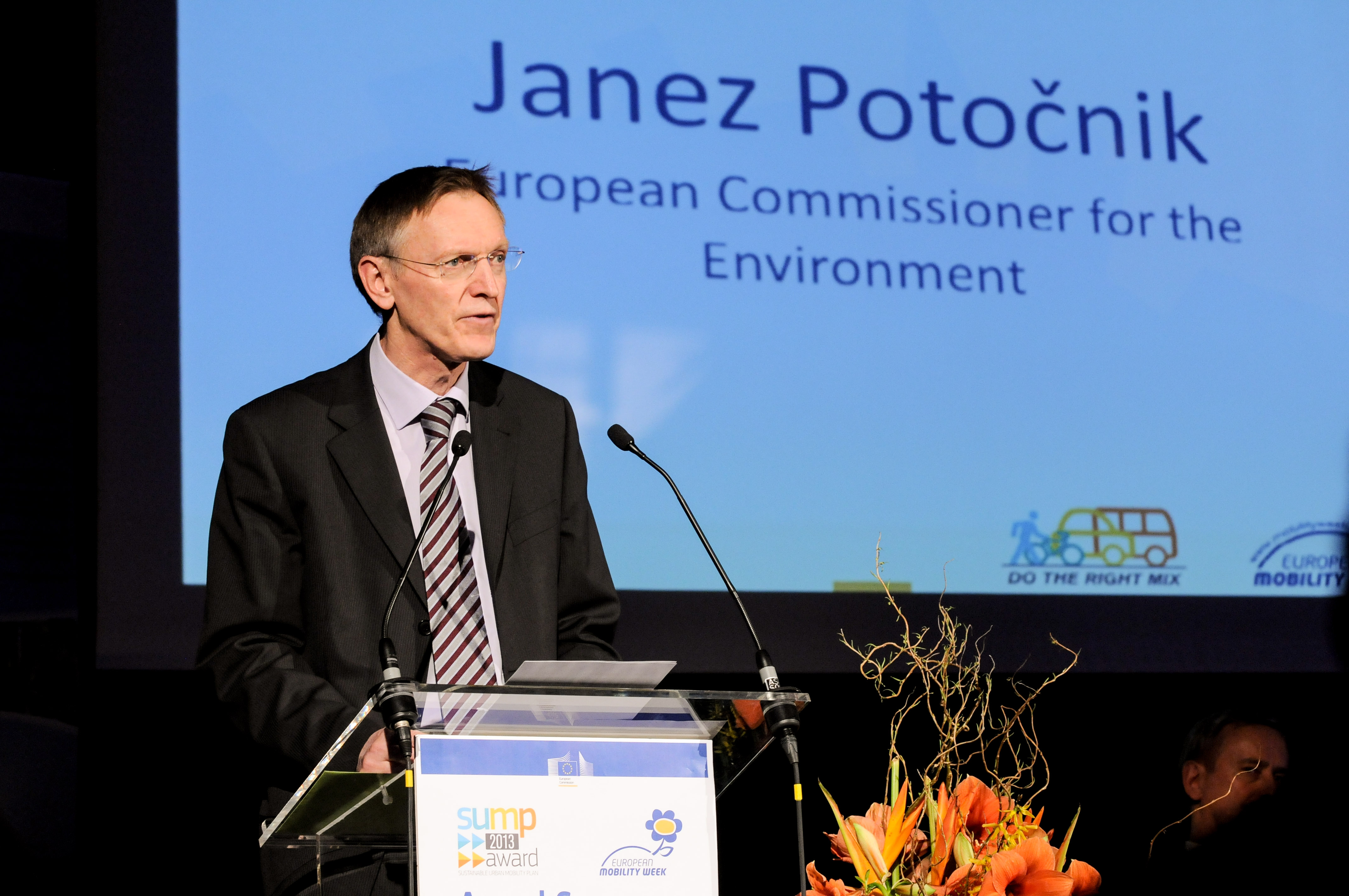 Commissioner Janez Potočnik addresses the audience (13713985523)