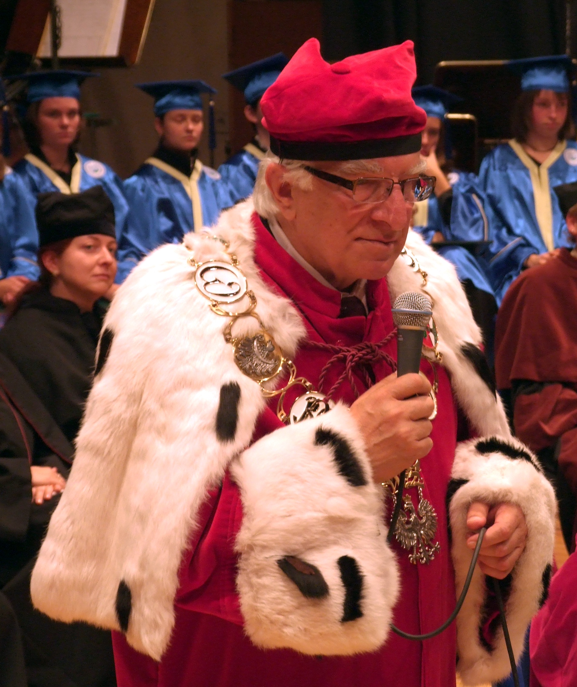 Czeslaw P. Dutka (inauguracja roku akademickiego PWSZ Wałbrzych)