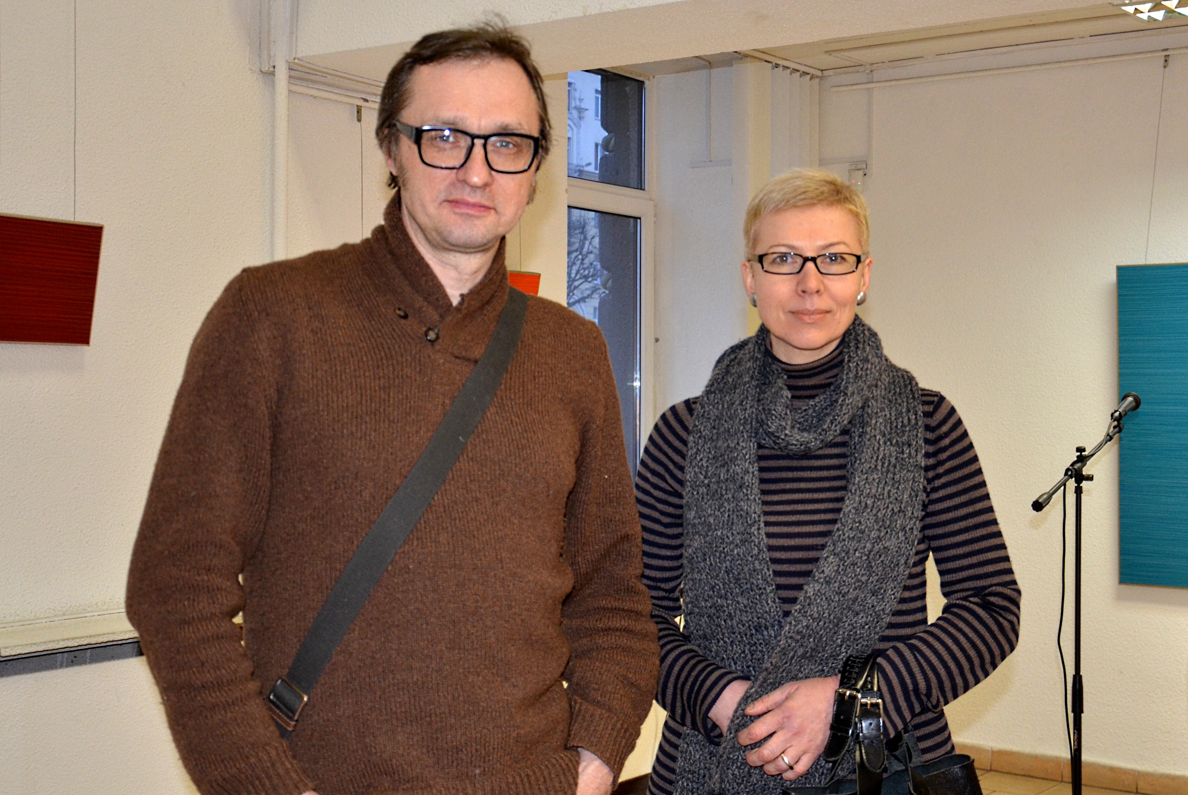 Exhibition of Norwegian artist Lars Strandh in Minsk Museum Modern Art 18.02.2015 07