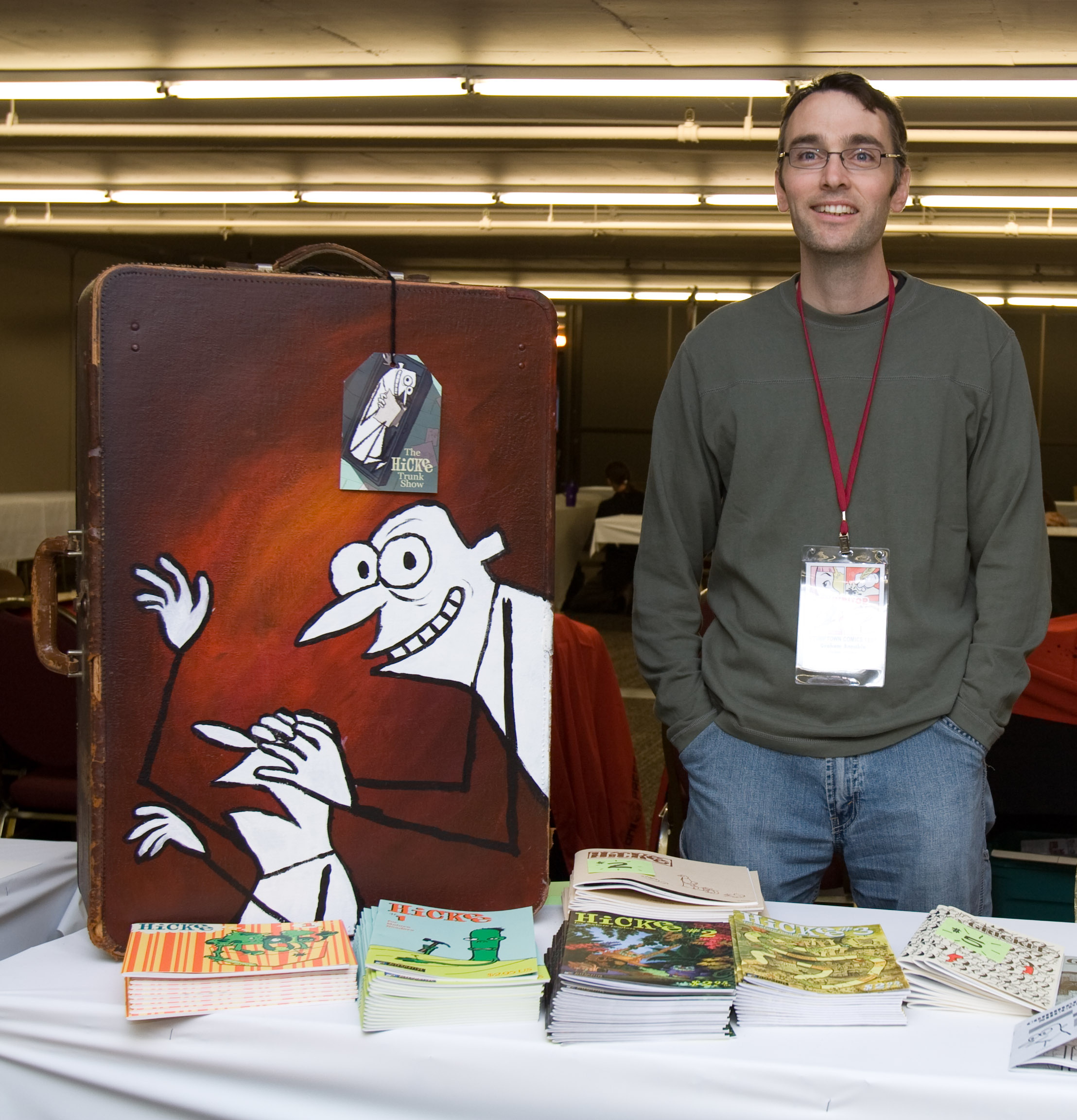 Graham Annable, Stumptown Comics Festival 2007-cropped