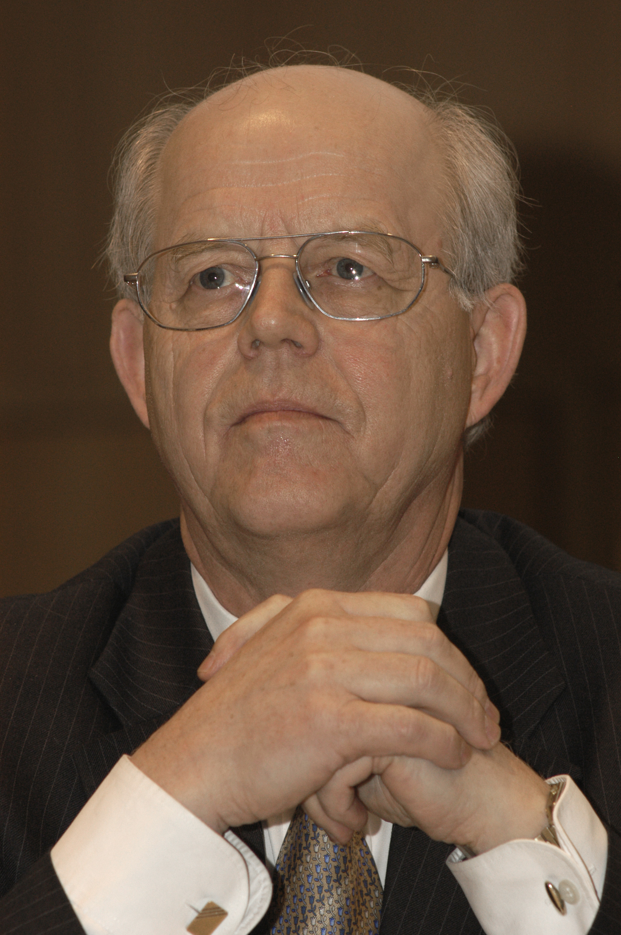 Gustav Bjorkstrand, ordforande for Nordiskt universitetssamarbete (NUS) under tematotet i Helsingfors 2004