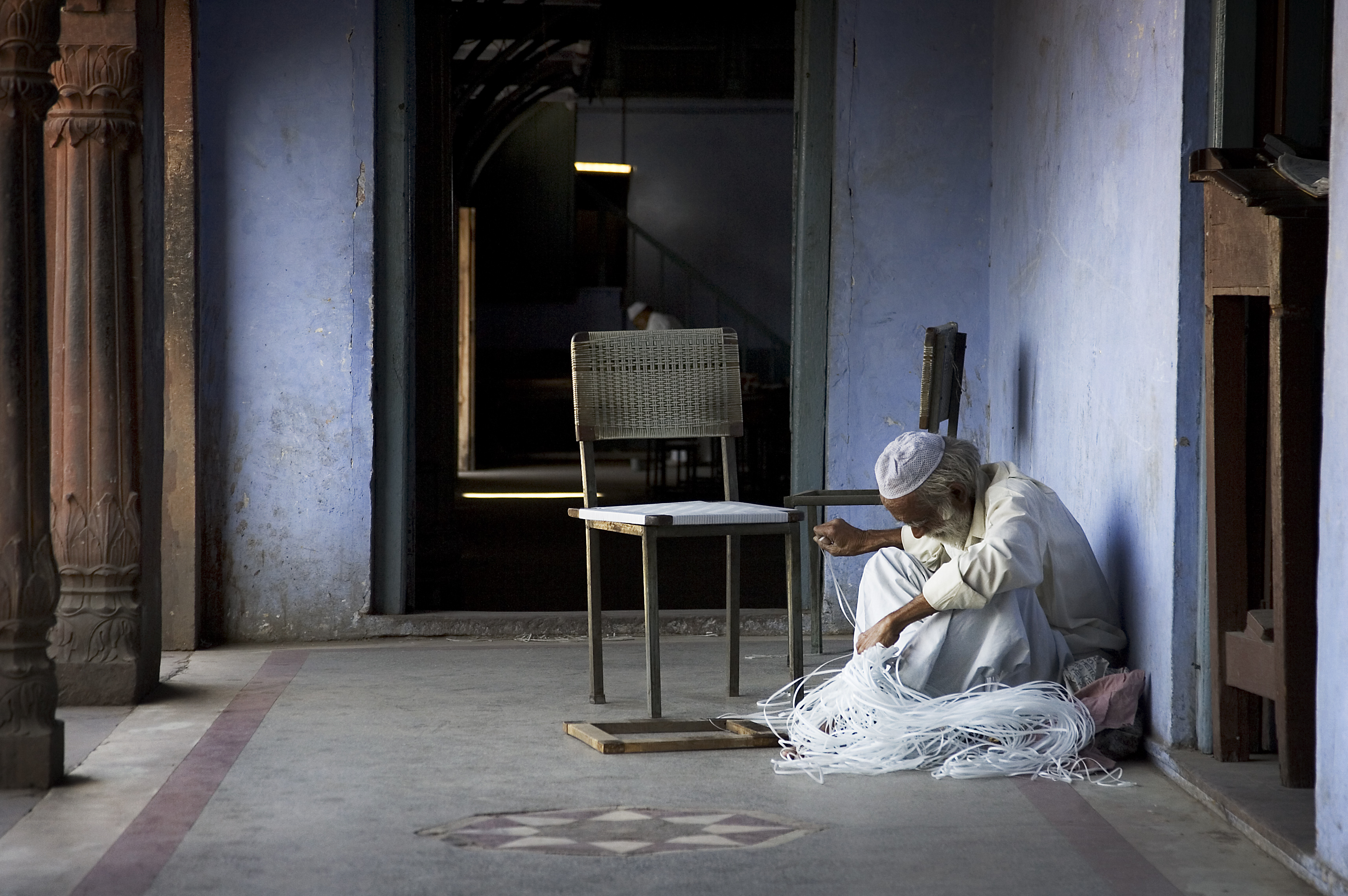 India - Delhi old man - 5053