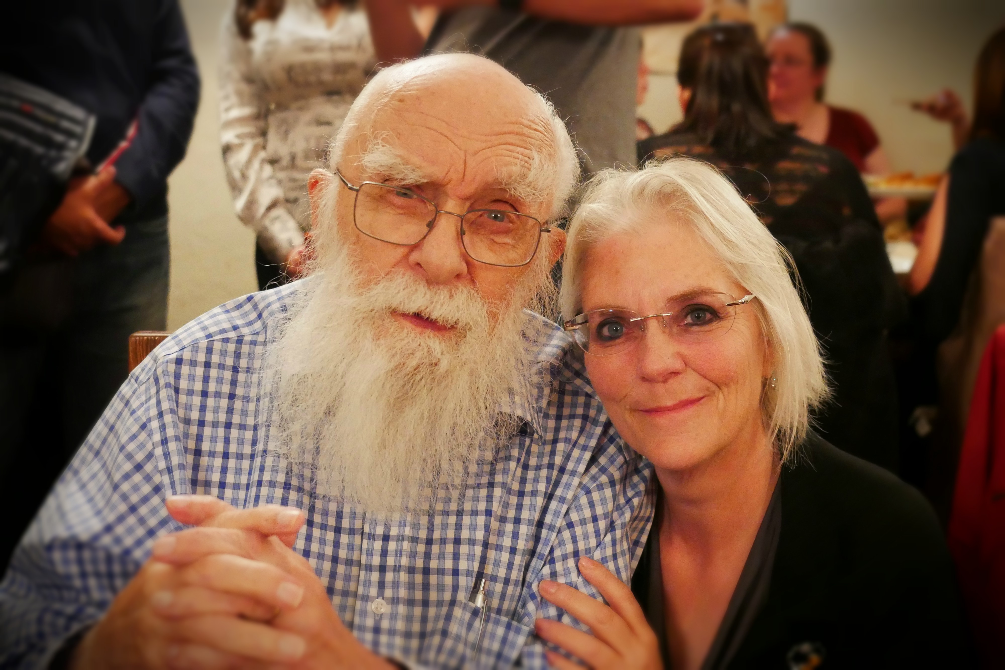 James Randi and Susan Gerbic Prague SitP