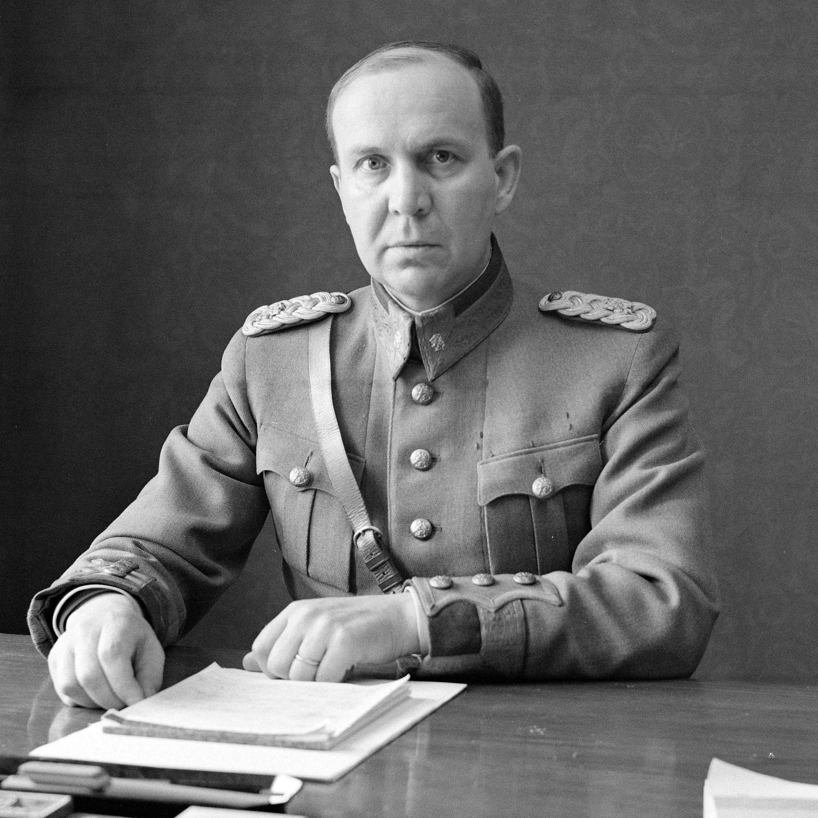 Kenraalimajuri Talvela (SA-kuva 9266)