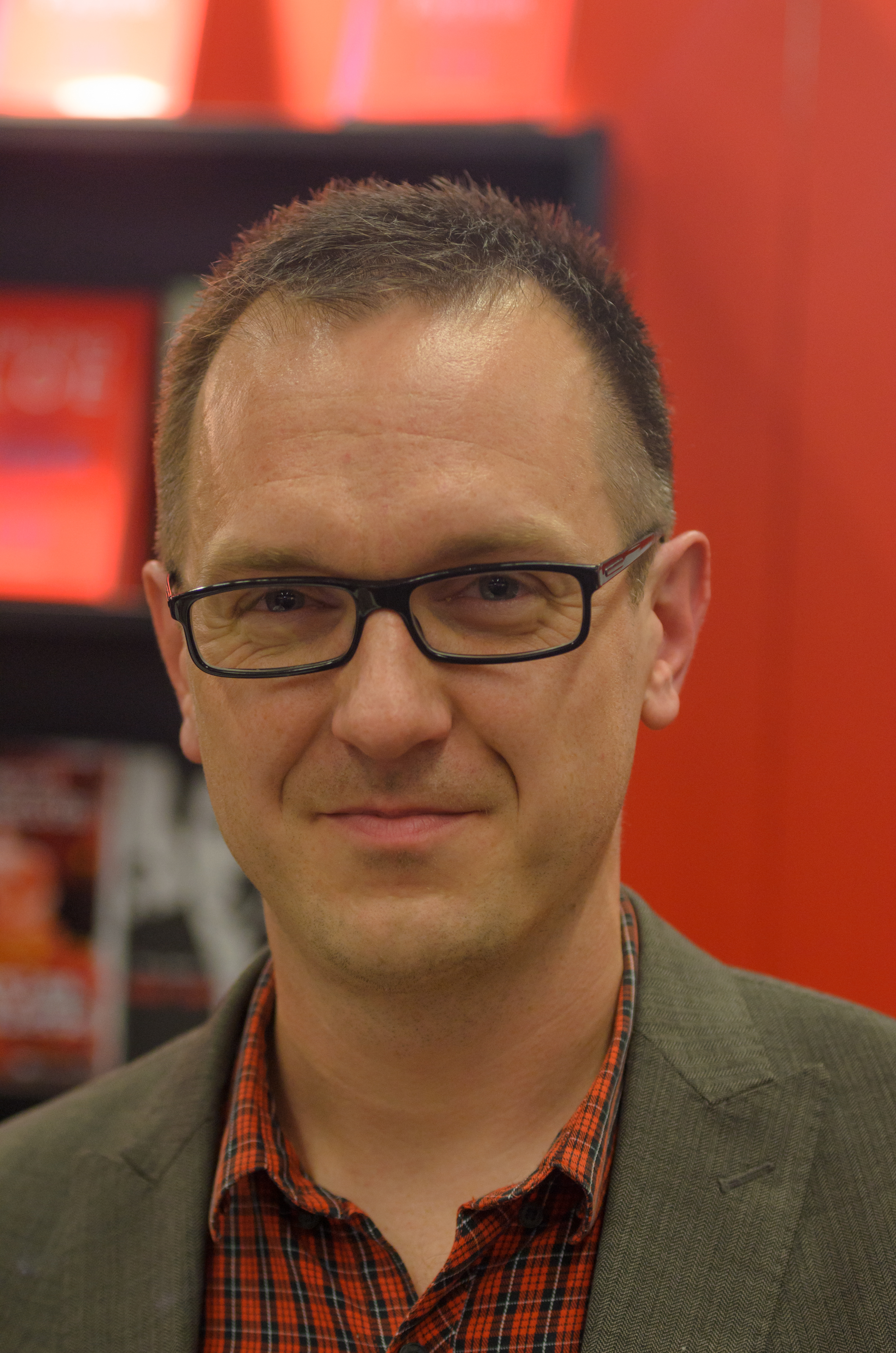 Kent Werne at Göteborg Book Fair 2012