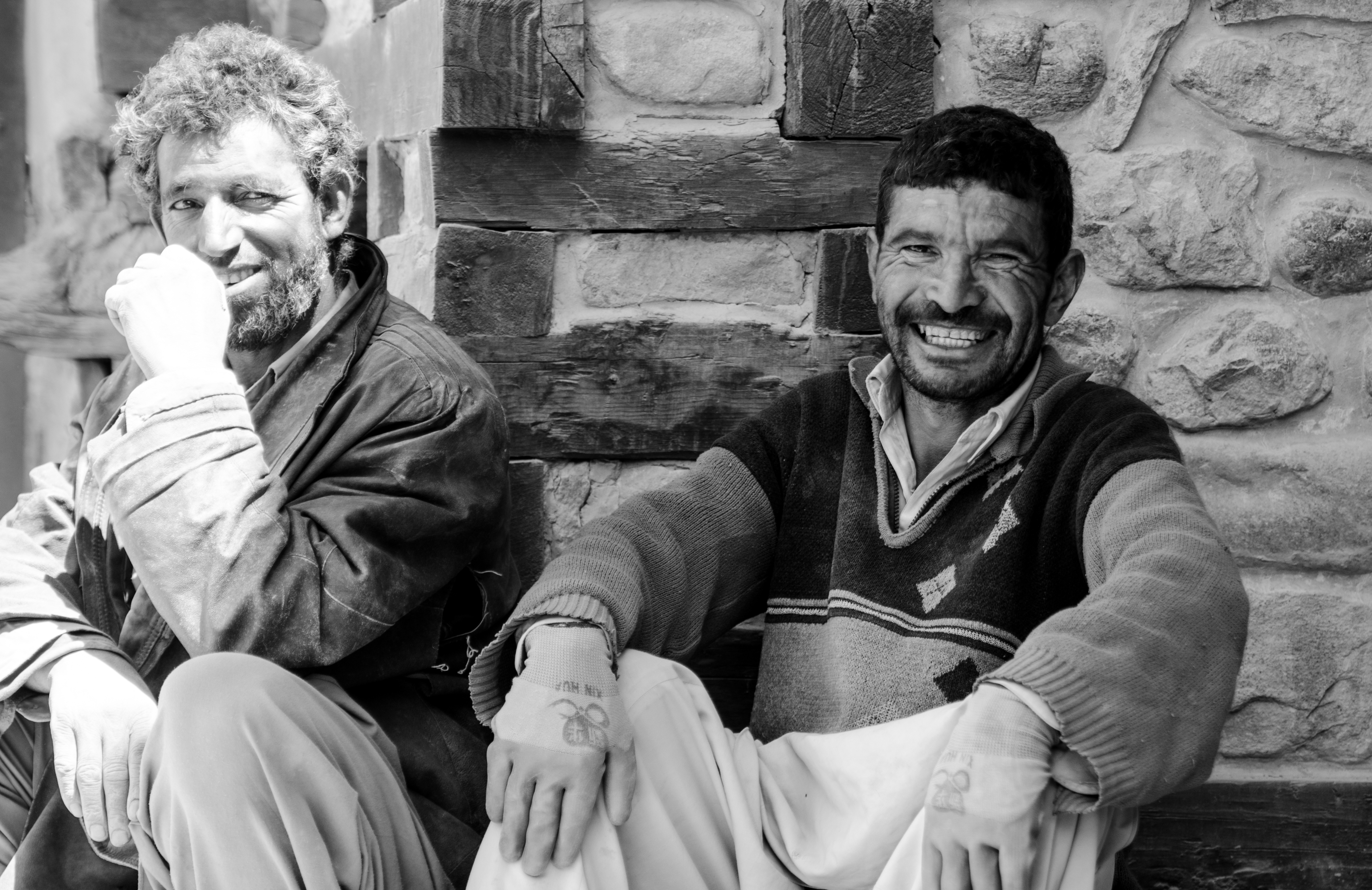 Men at Shigar Fort