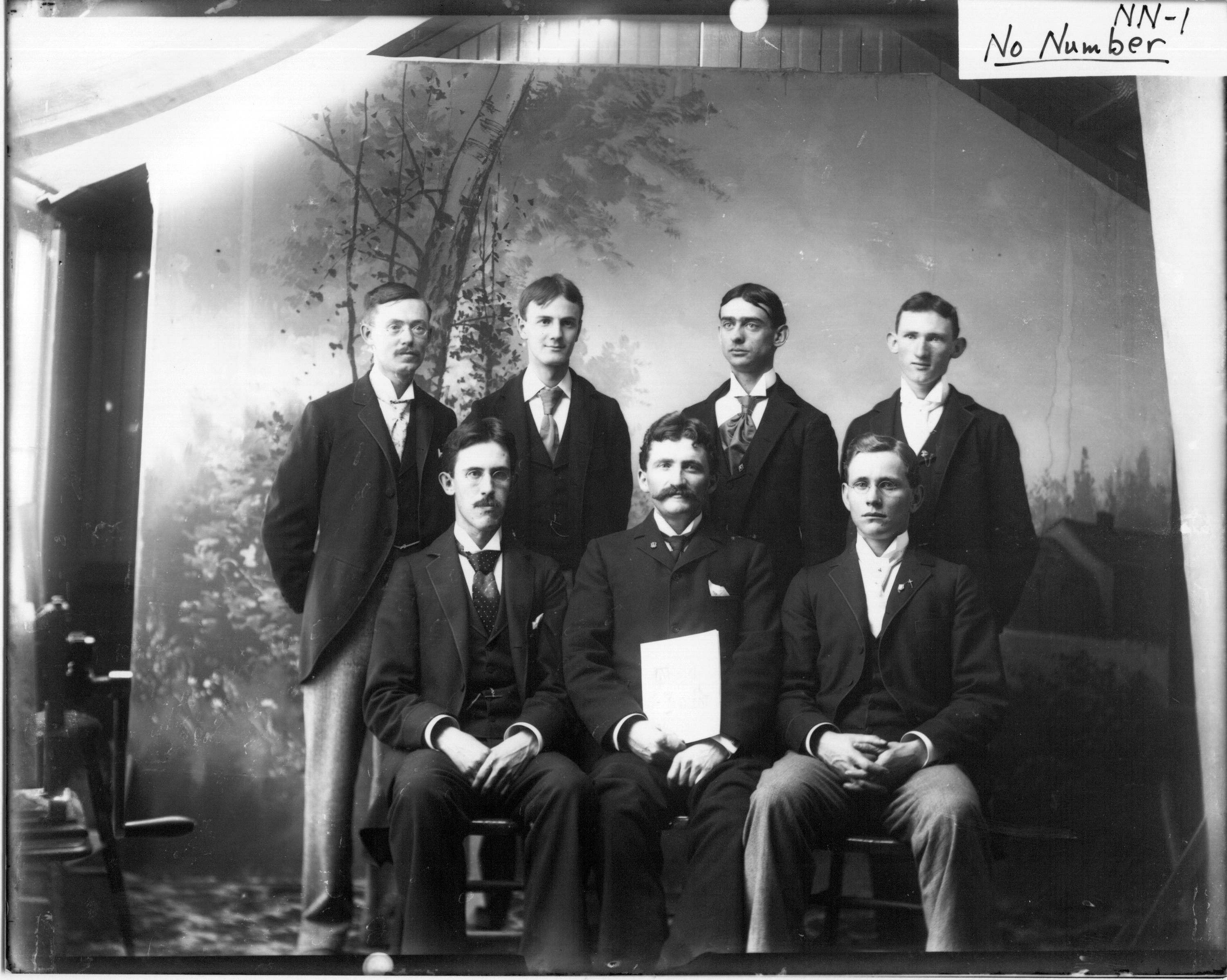 Miami Student newspaper staff in 1894 (3194656599)