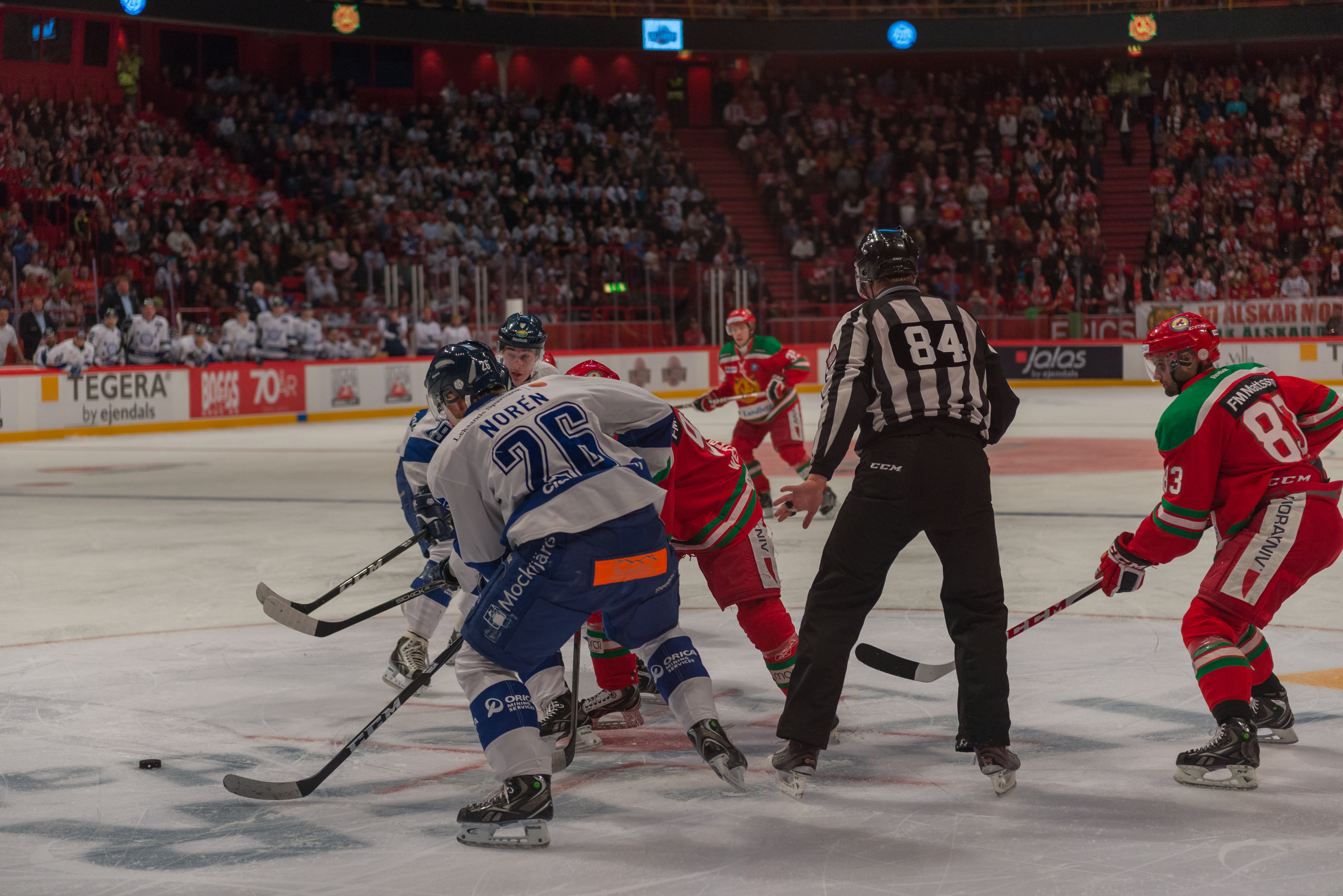 Mora IK vs Leksand in Stockholm 2013-01-05 38