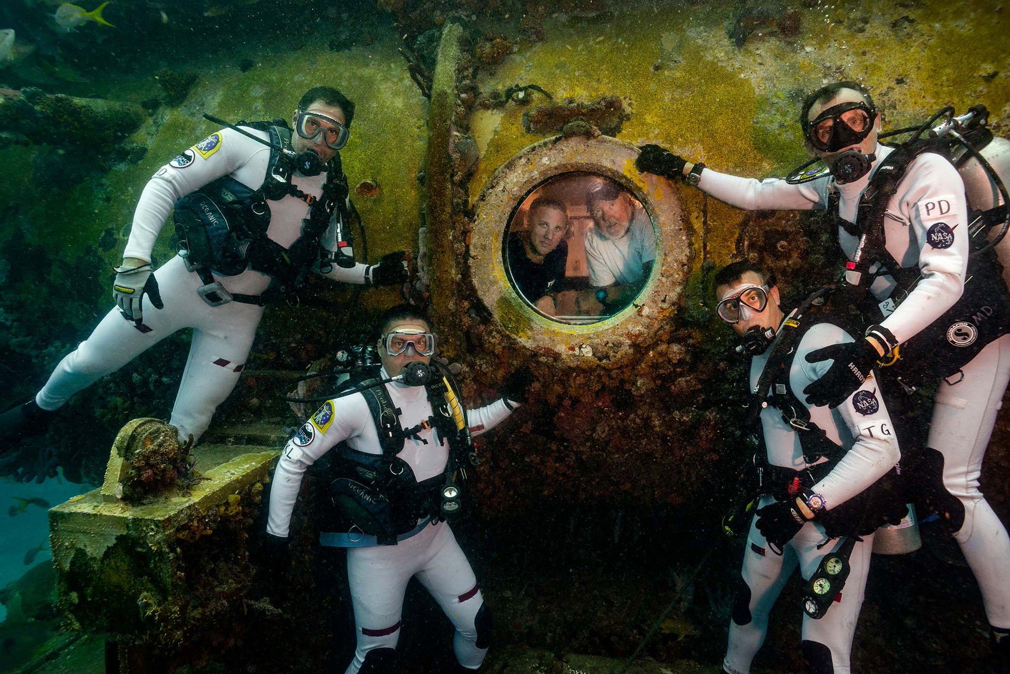 NASA NEEMO 22 Aquanaut Crew