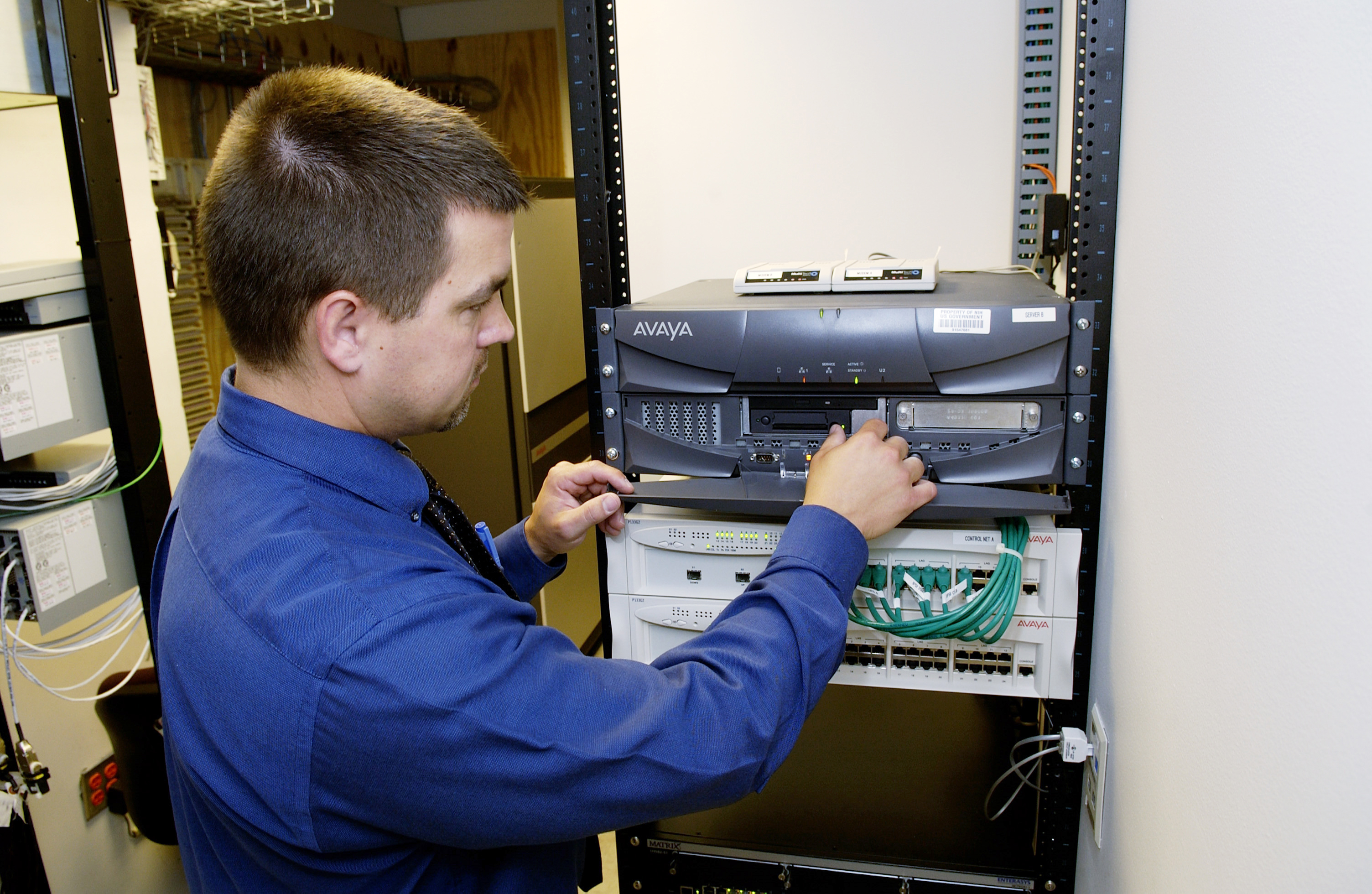 Network server and technician