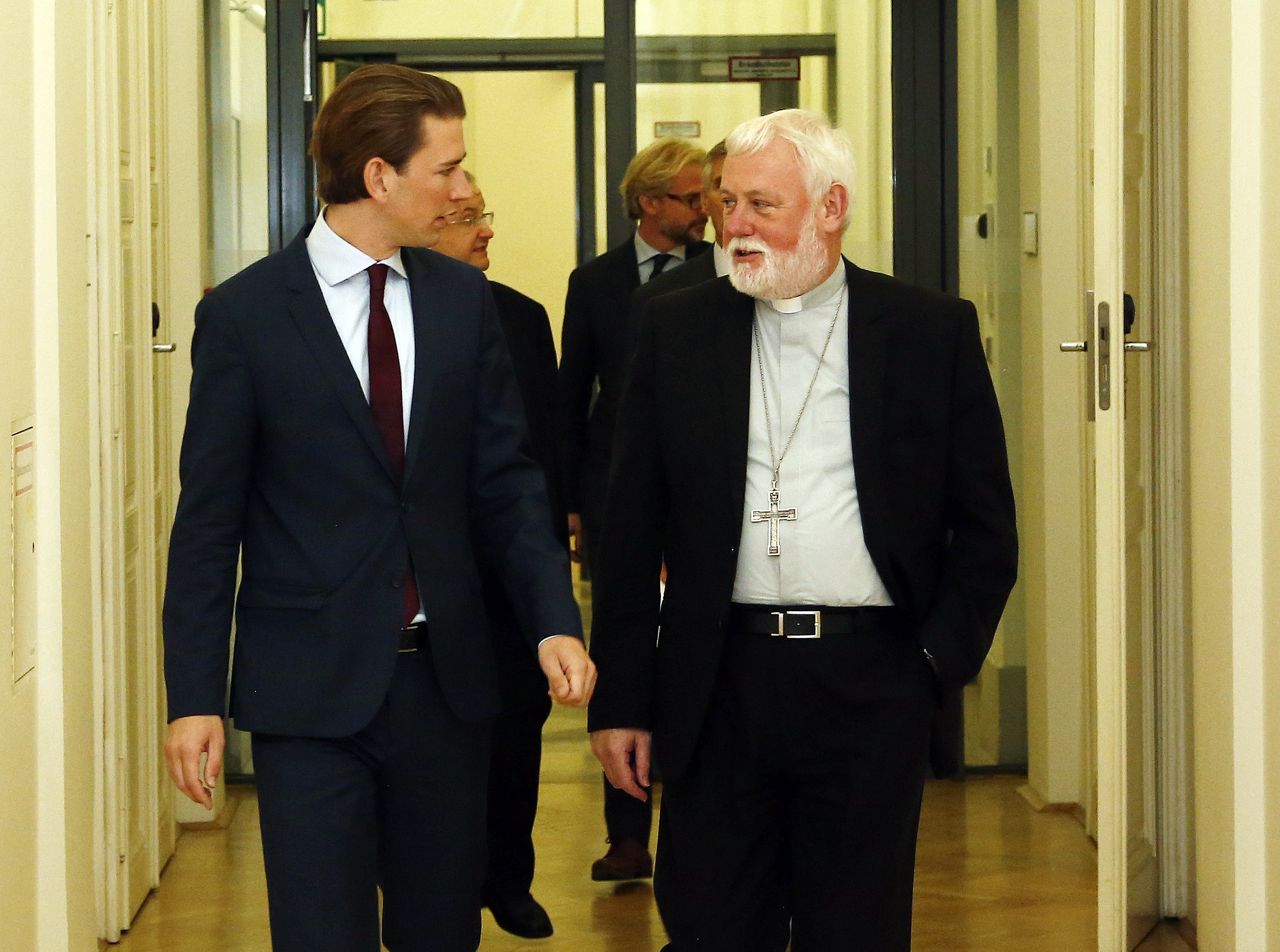 Paul Richard Gallagher Sebastian Kurz September 2015 (20785204164)