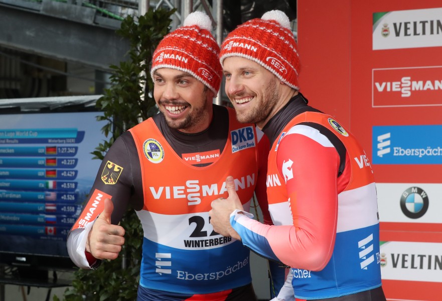 2017-11-25 Luge World Cup Doubles Winterberg by Sandro Halank–211