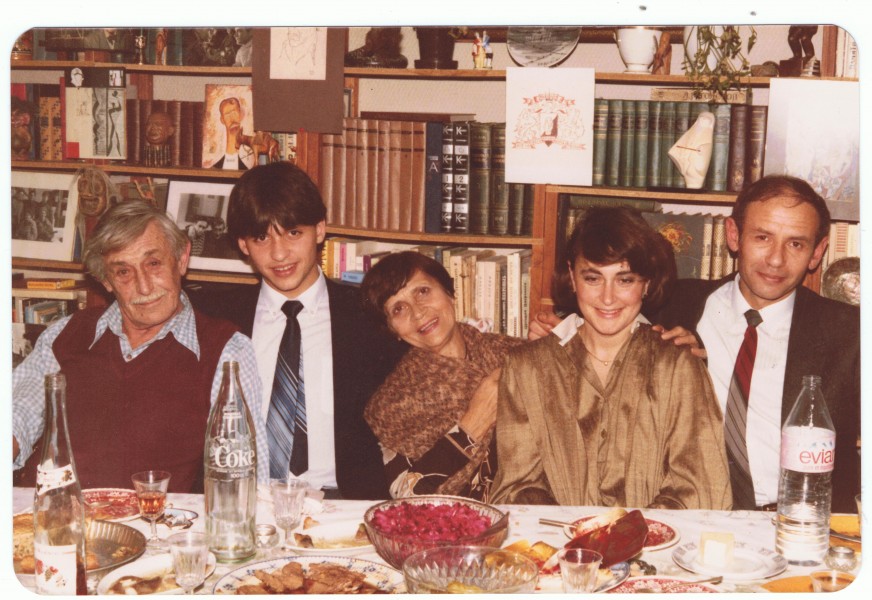 №1102к+ ВПН, Вадим Кондырев, Г.Некрасова, Мила и Виктор Кондыревы, Ванв, 31 дек 1983